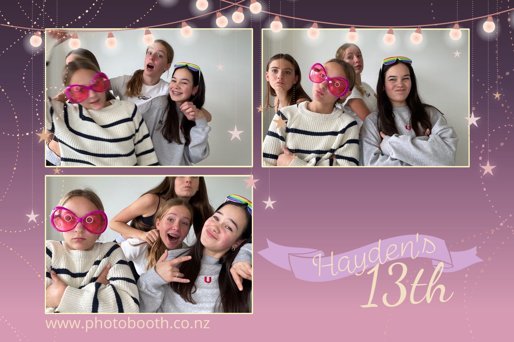 Hayden's 13th | View more photos from the event at gallery.photobooth.co.nz/u/SelfieCentral/Haydens-13th