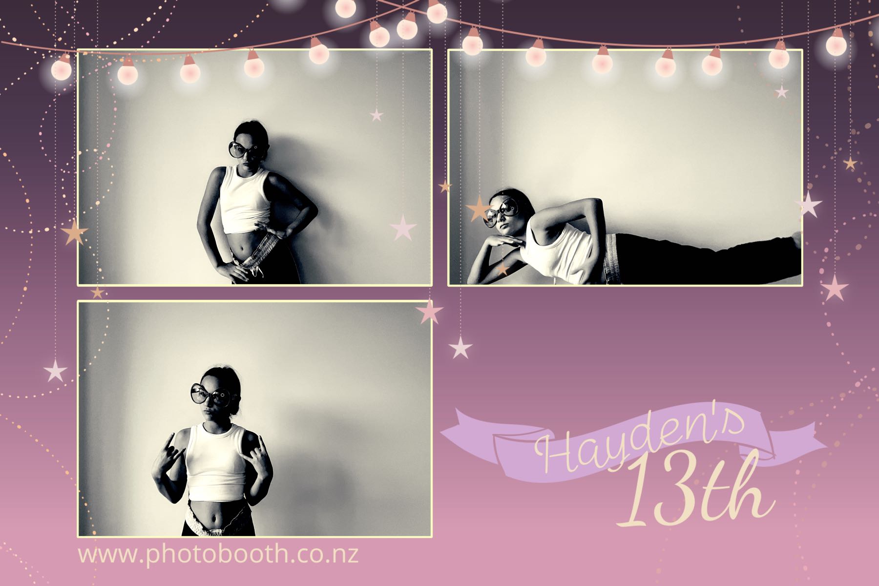 Hayden's 13th | View more photos from the event at gallery.photobooth.co.nz/u/SelfieCentral/Haydens-13th