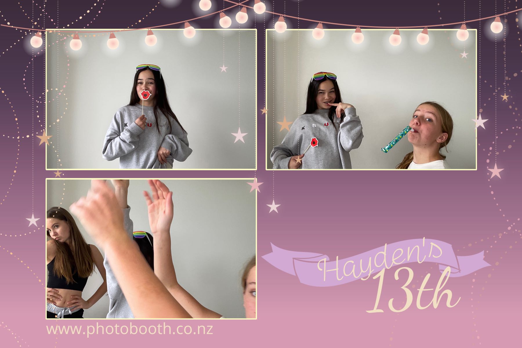 Hayden's 13th | View more photos from the event at gallery.photobooth.co.nz/u/SelfieCentral/Haydens-13th