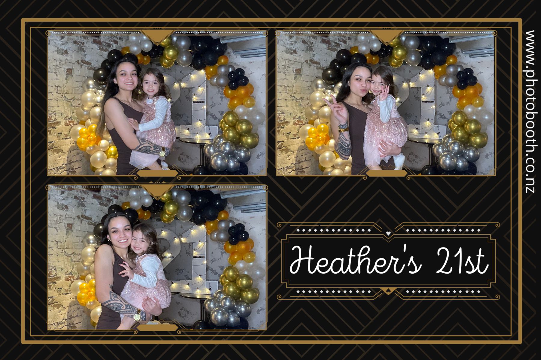 Heather's 21st | View more photos from the event at gallery.photobooth.co.nz/u/SelfieCentral/Heathers-21st