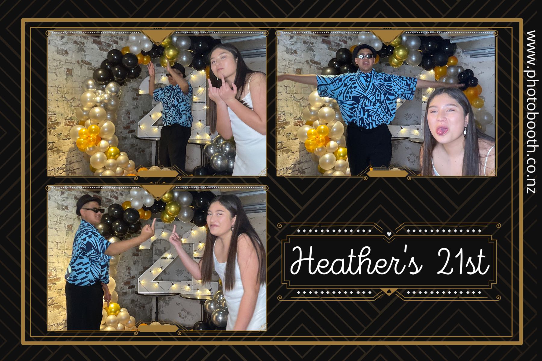 Heather's 21st | View more photos from the event at gallery.photobooth.co.nz/u/SelfieCentral/Heathers-21st