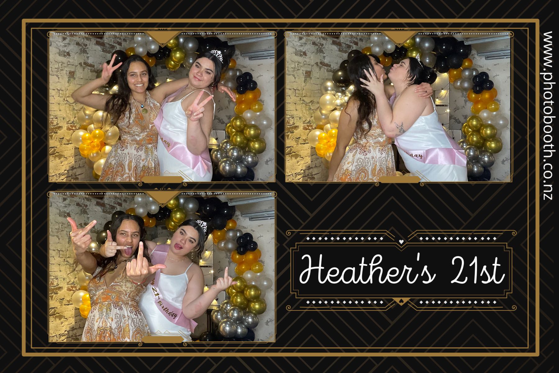 Heather's 21st | View more photos from the event at gallery.photobooth.co.nz/u/SelfieCentral/Heathers-21st