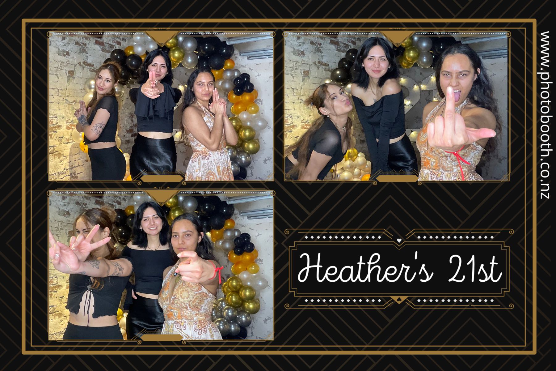 Heather's 21st | View more photos from the event at gallery.photobooth.co.nz/u/SelfieCentral/Heathers-21st