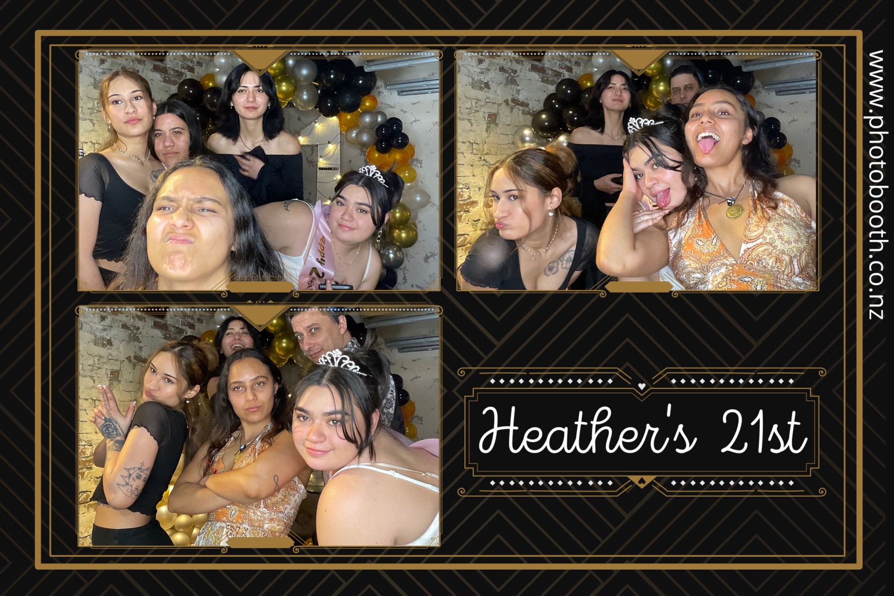 Heather's 21st | View more photos from the event at gallery.photobooth.co.nz/u/SelfieCentral/Heathers-21st