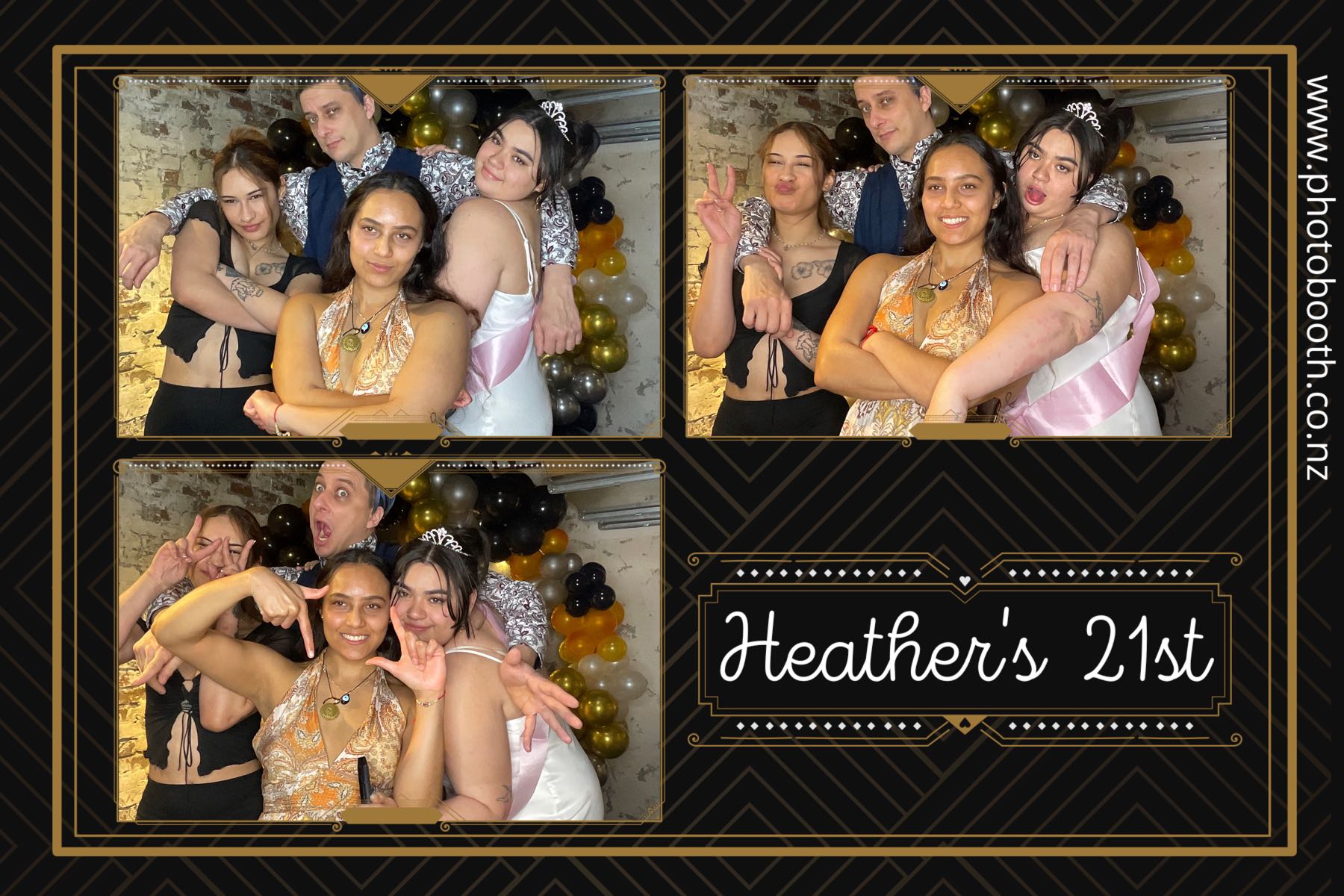 Heather's 21st | View more photos from the event at gallery.photobooth.co.nz/u/SelfieCentral/Heathers-21st