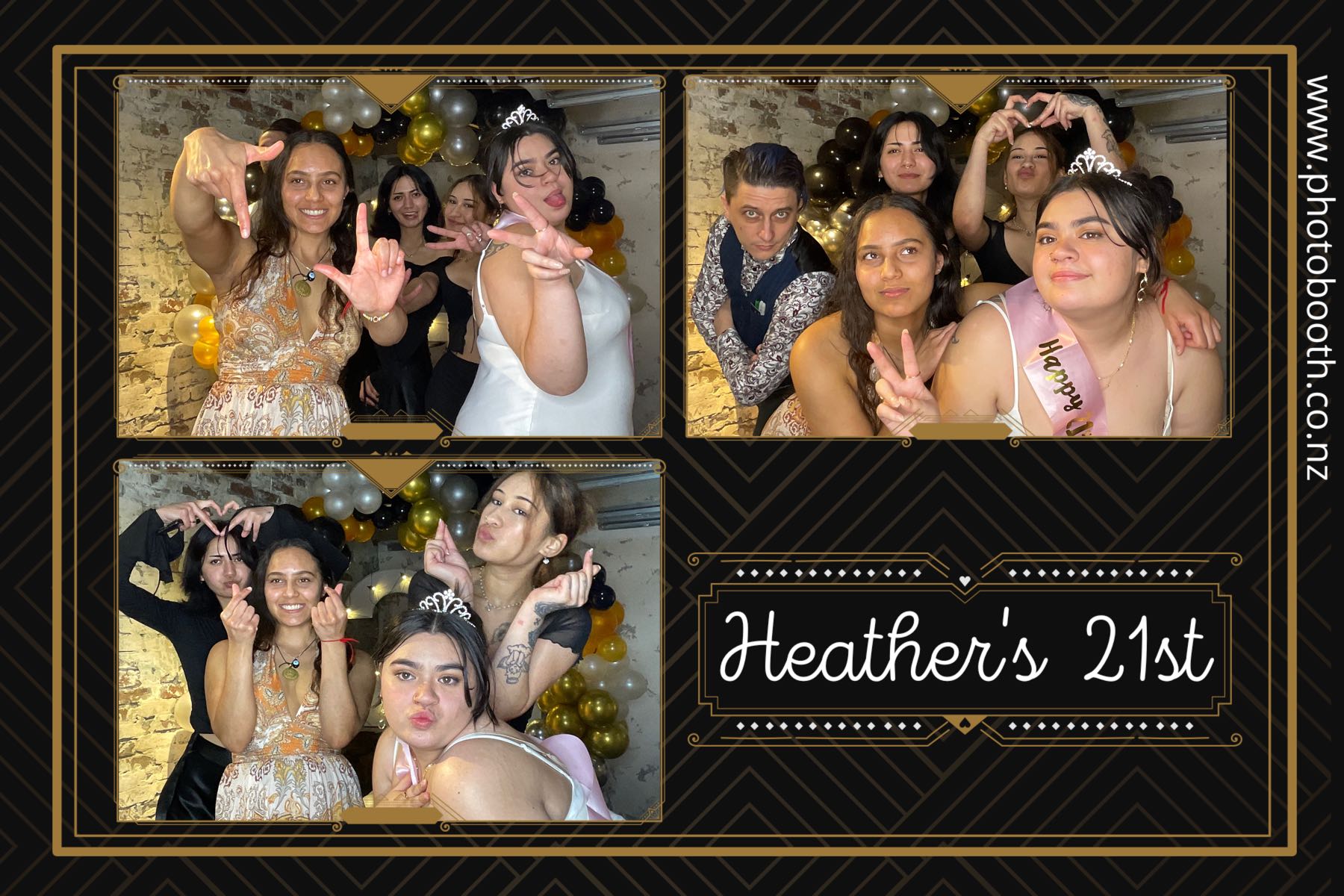 Heather's 21st | View more photos from the event at gallery.photobooth.co.nz/u/SelfieCentral/Heathers-21st