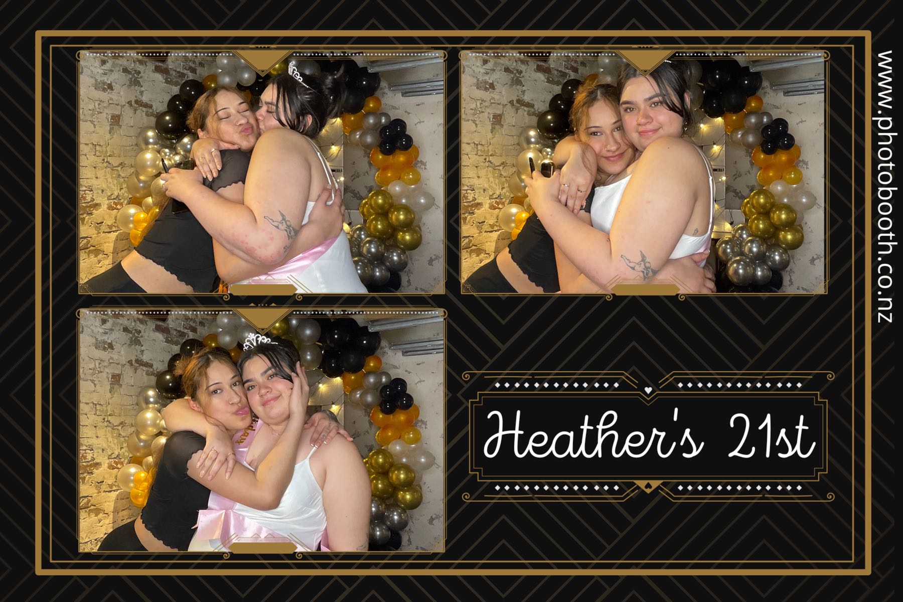 Heather's 21st | View more photos from the event at gallery.photobooth.co.nz/u/SelfieCentral/Heathers-21st