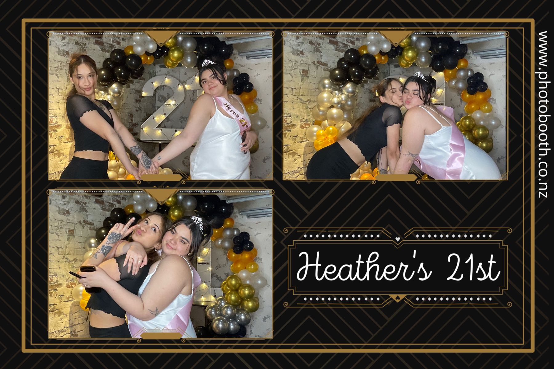 Heather's 21st | View more photos from the event at gallery.photobooth.co.nz/u/SelfieCentral/Heathers-21st