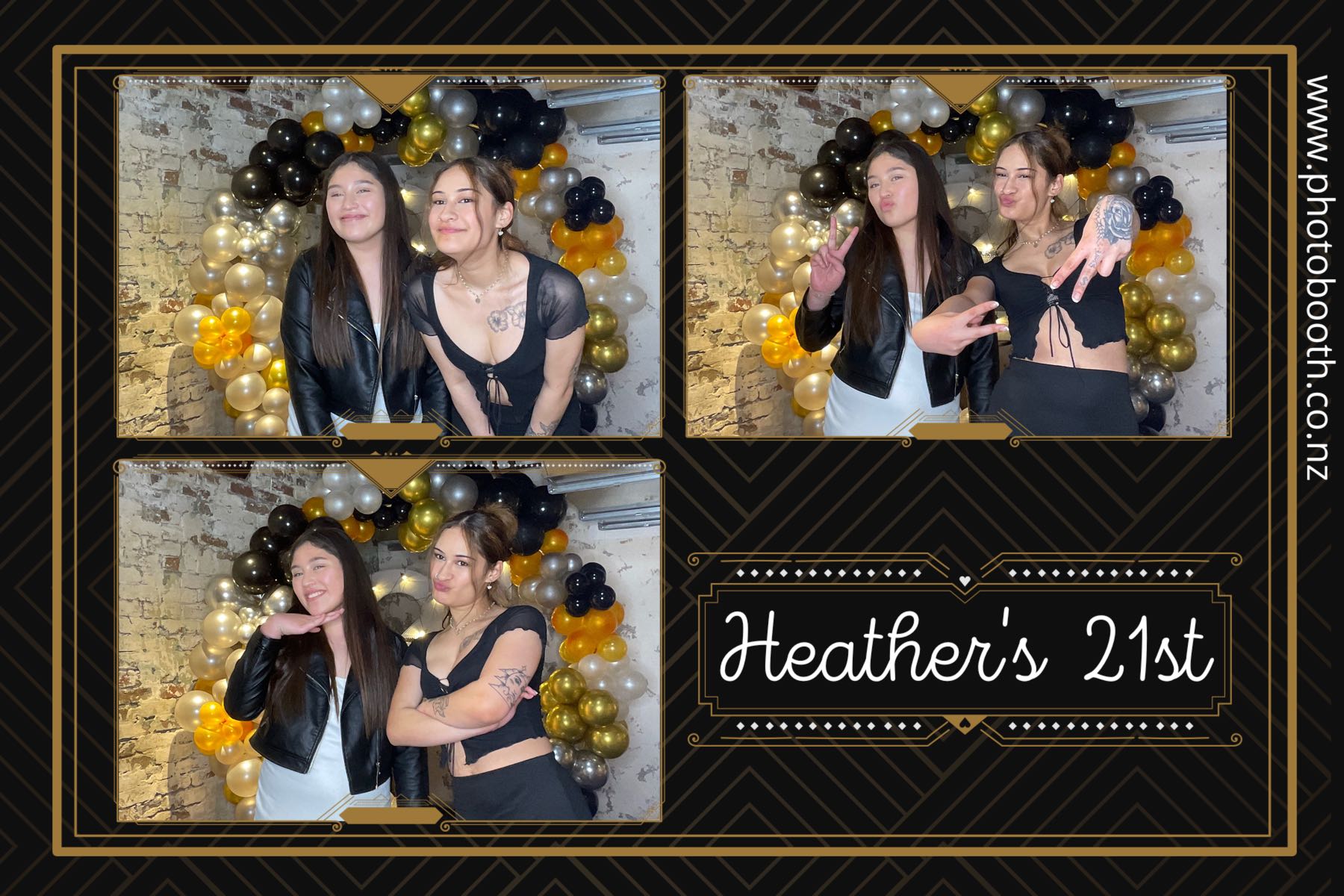 Heather's 21st | View more photos from the event at gallery.photobooth.co.nz/u/SelfieCentral/Heathers-21st