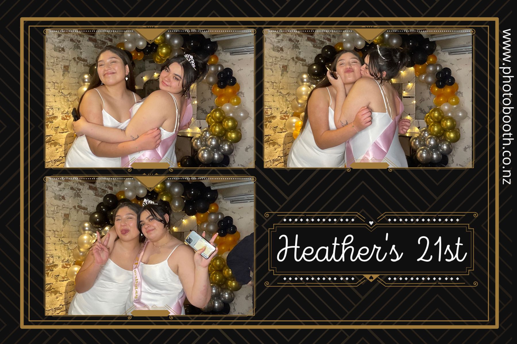Heather's 21st | View more photos from the event at gallery.photobooth.co.nz/u/SelfieCentral/Heathers-21st