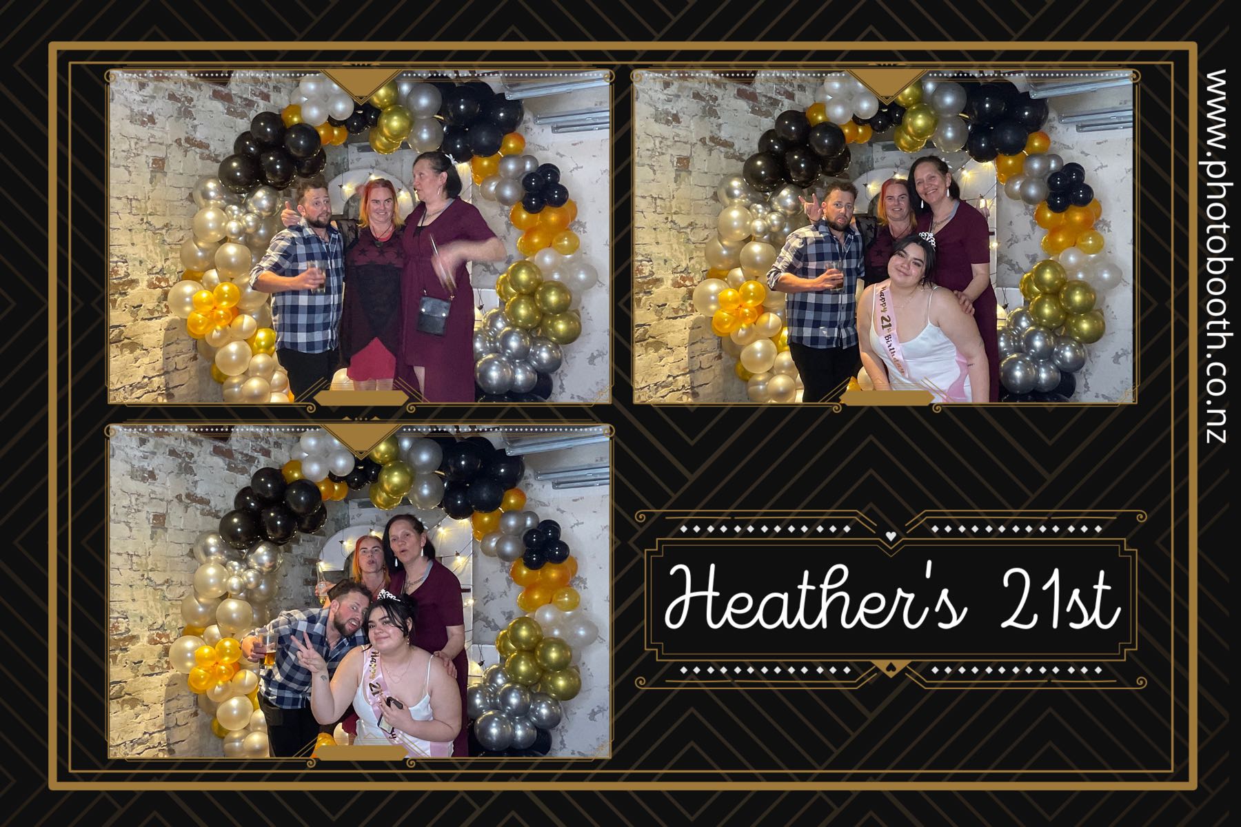 Heather's 21st | View more photos from the event at gallery.photobooth.co.nz/u/SelfieCentral/Heathers-21st