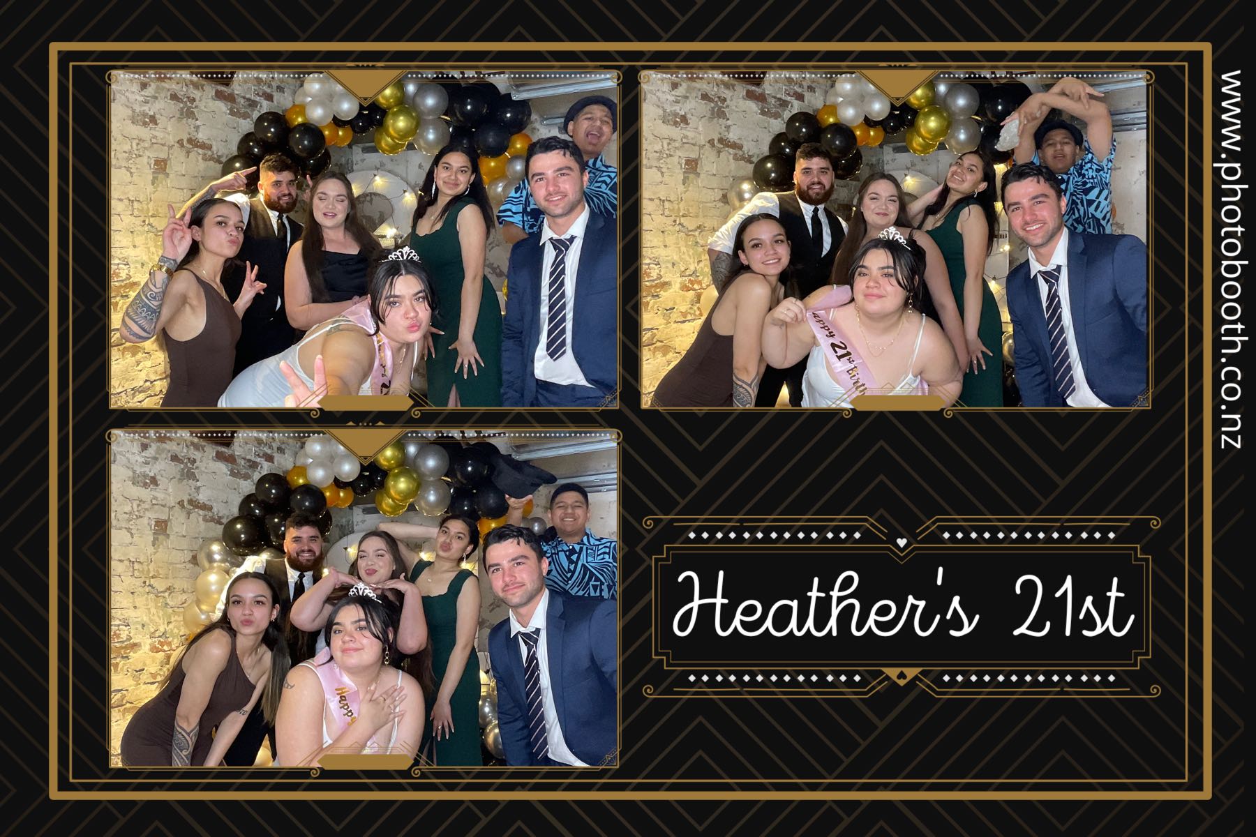 Heather's 21st | View more photos from the event at gallery.photobooth.co.nz/u/SelfieCentral/Heathers-21st