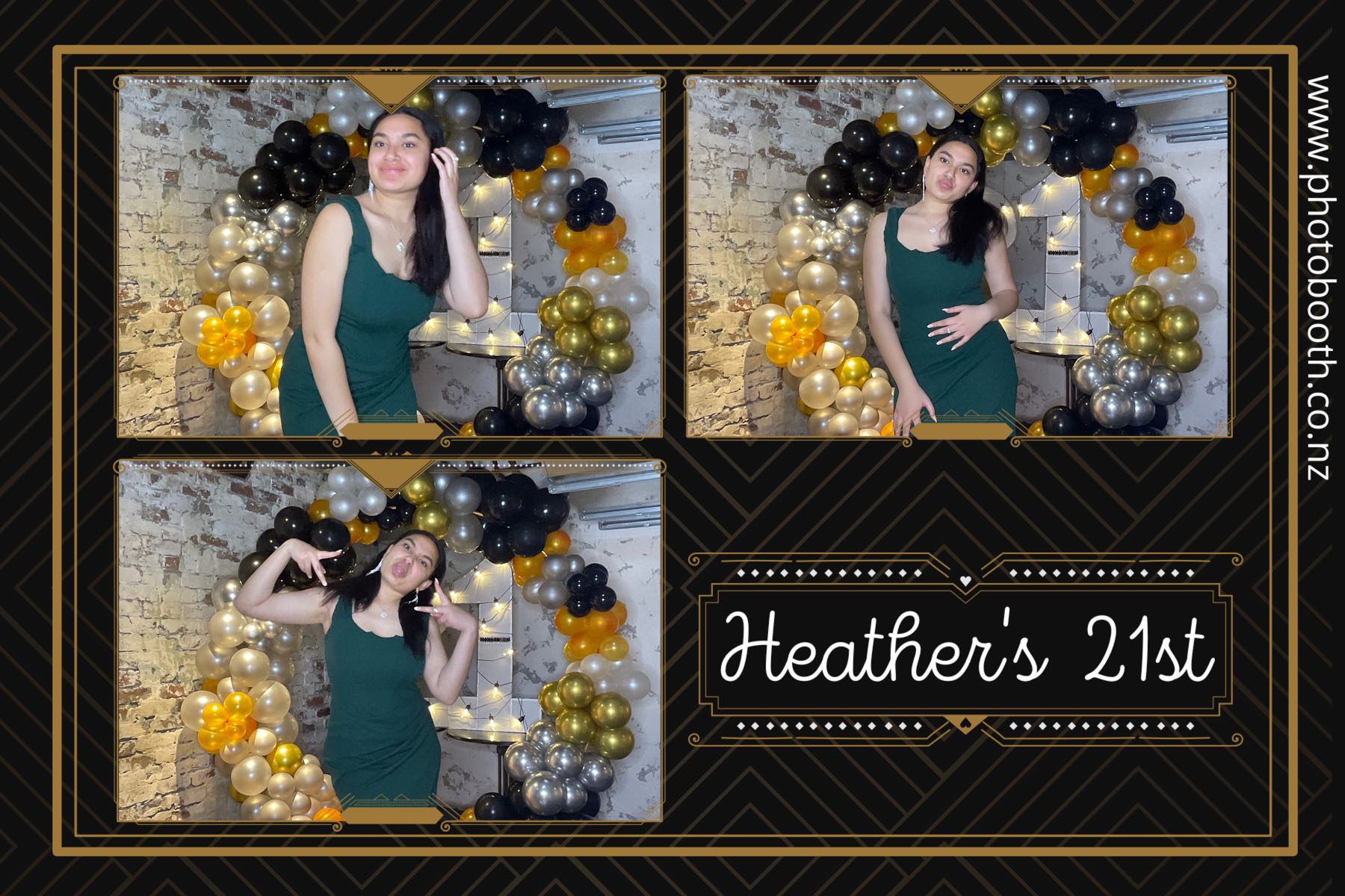 Heather's 21st | View more photos from the event at gallery.photobooth.co.nz/u/SelfieCentral/Heathers-21st