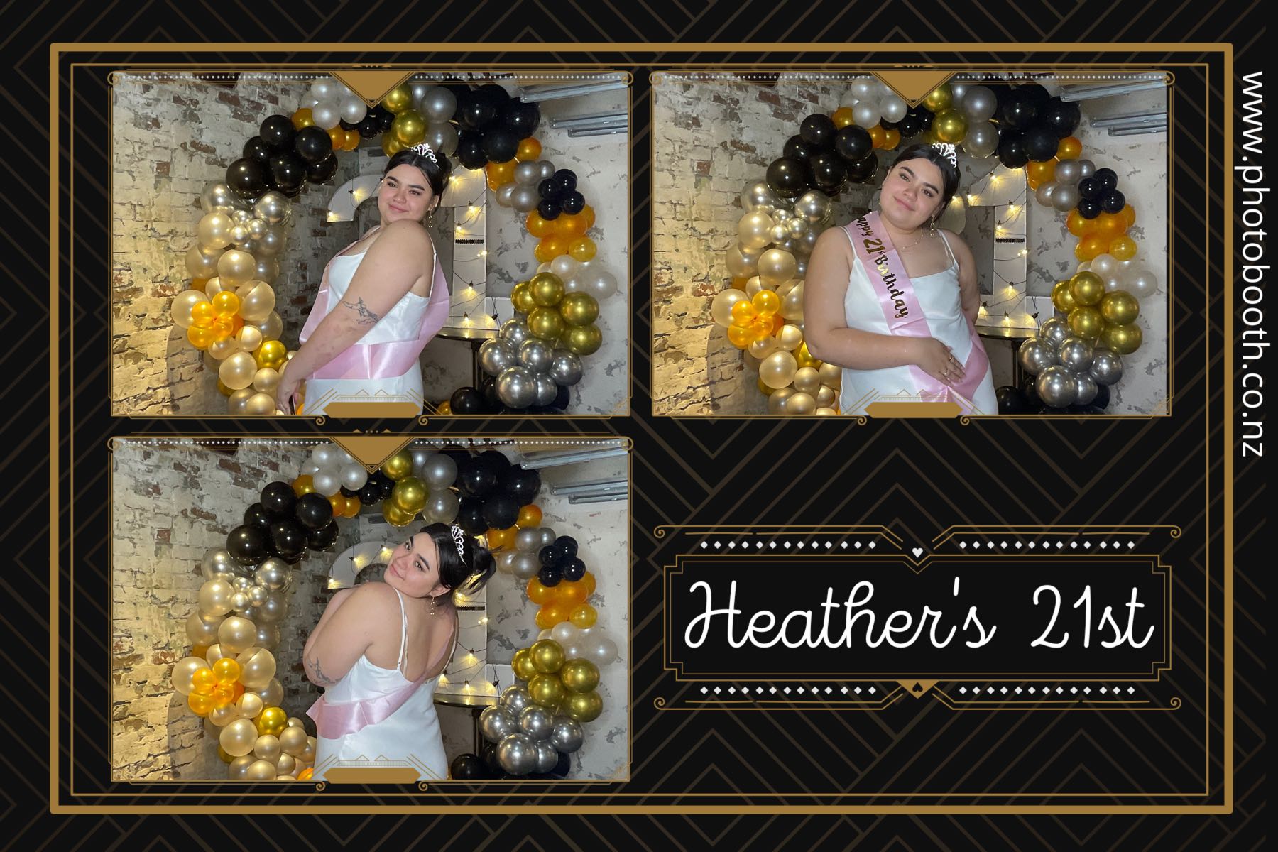 Heather's 21st | View more photos from the event at gallery.photobooth.co.nz/u/SelfieCentral/Heathers-21st