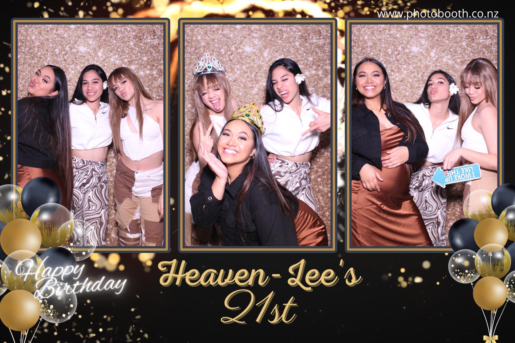 Heaven-Lee's 21st | View more photos from the event at gallery.photobooth.co.nz/u/SelfieCentral/Heaven-Lees-21st