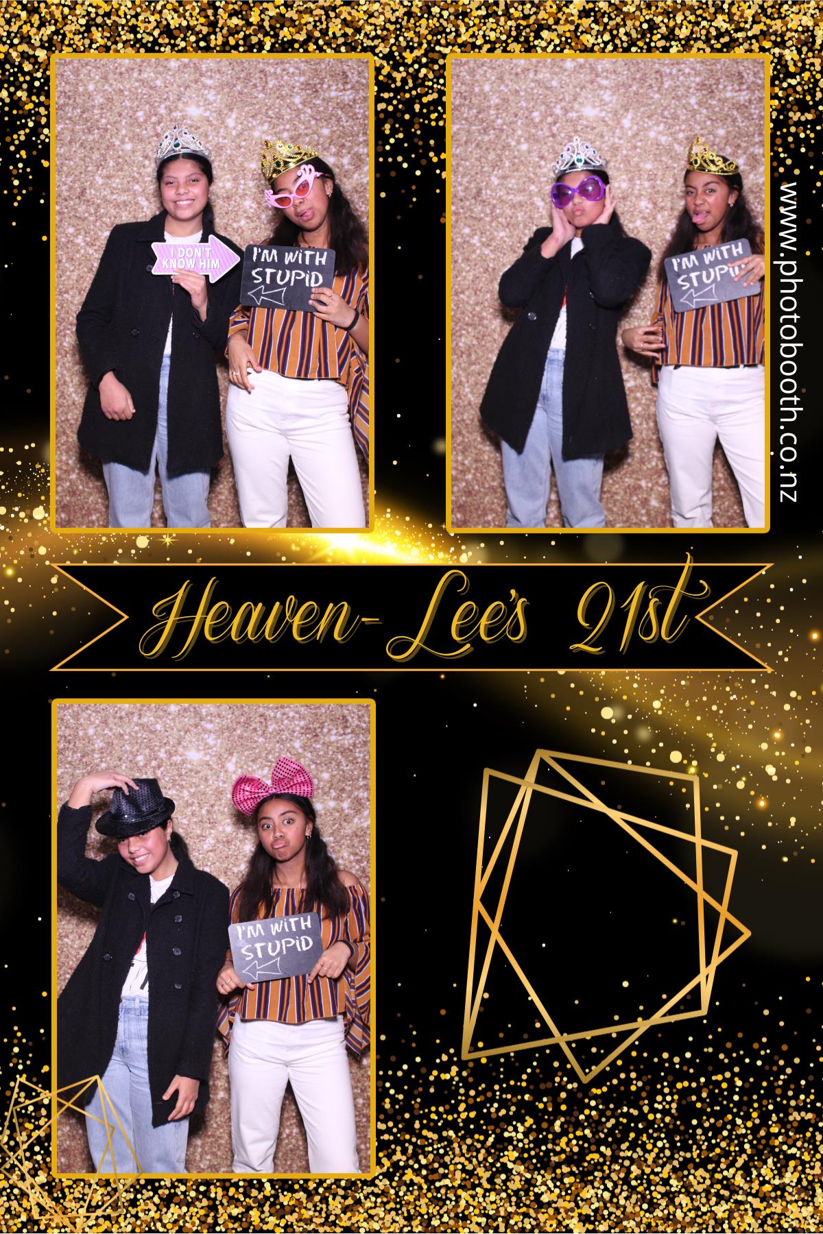 Heaven-Lee's 21st | View more photos from the event at gallery.photobooth.co.nz/u/SelfieCentral/Heaven-Lees-21st