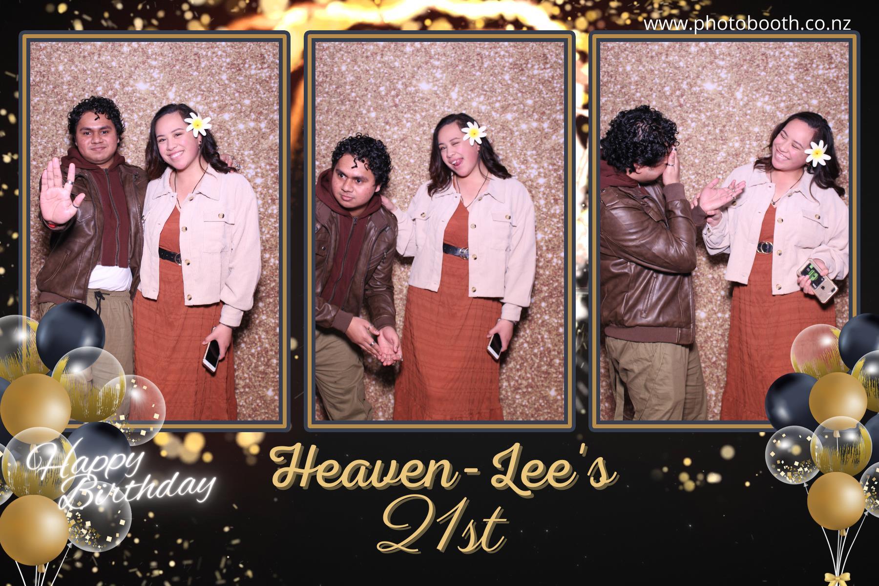 Heaven-Lee's 21st | View more photos from the event at gallery.photobooth.co.nz/u/SelfieCentral/Heaven-Lees-21st