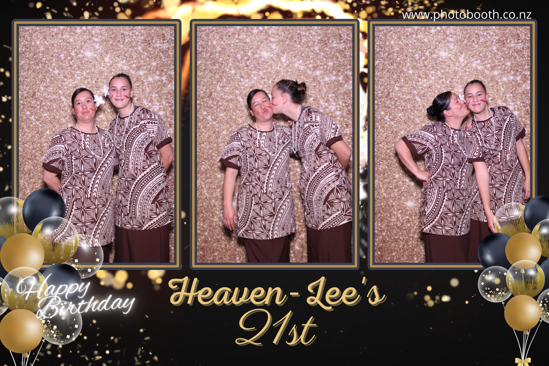 Heaven-Lee's 21st | View more photos from the event at gallery.photobooth.co.nz/u/SelfieCentral/Heaven-Lees-21st