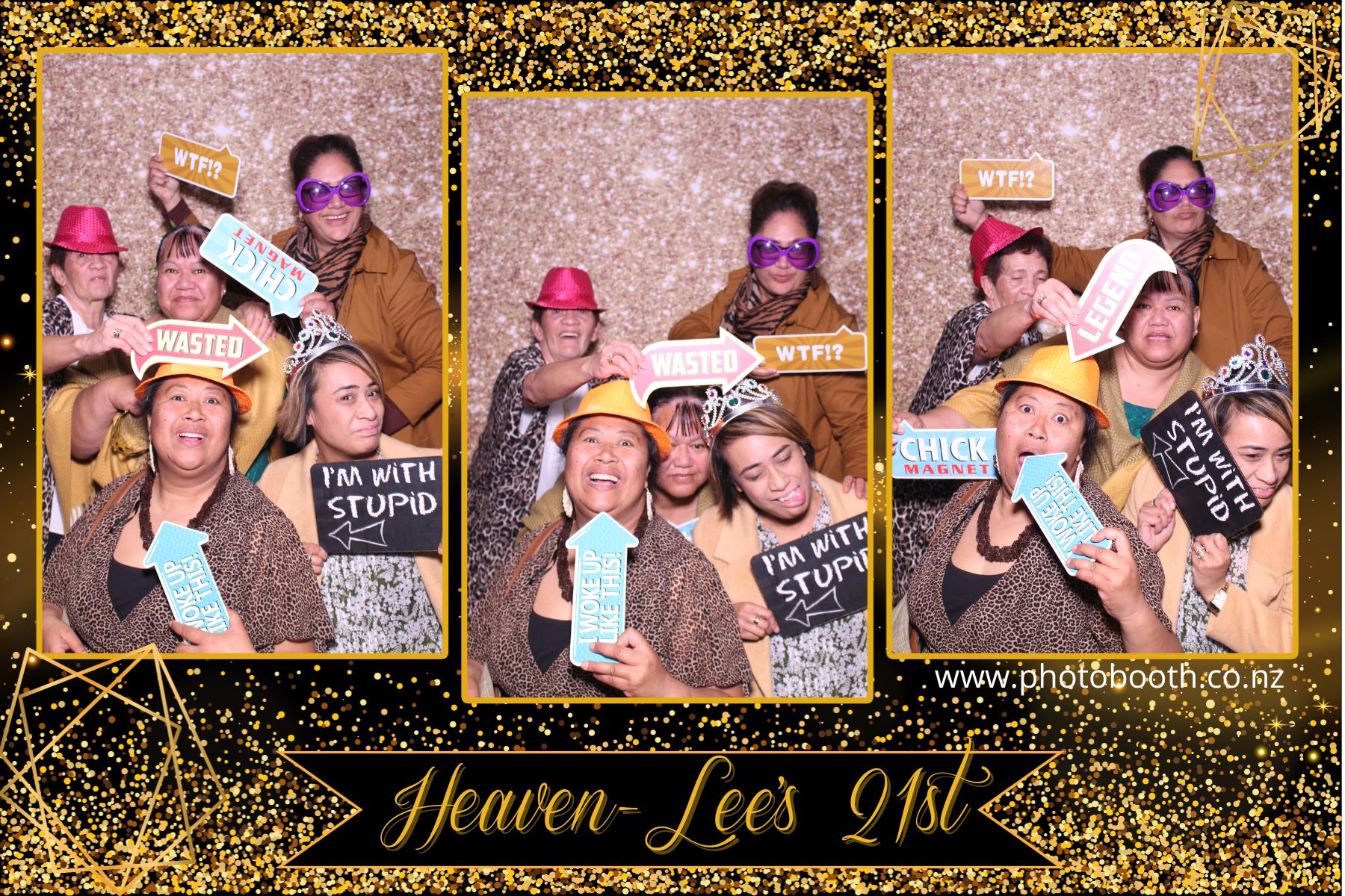 Heaven-Lee's 21st | View more photos from the event at gallery.photobooth.co.nz/u/SelfieCentral/Heaven-Lees-21st