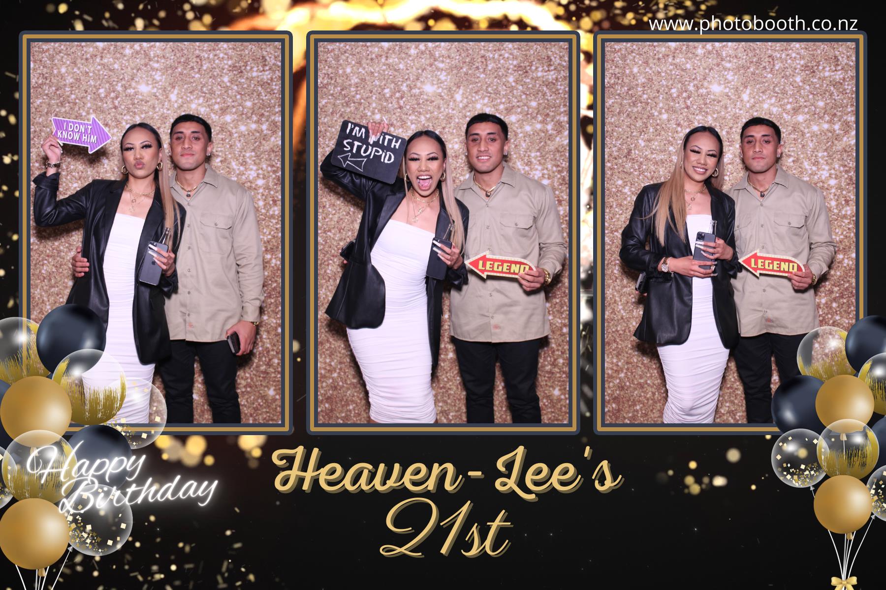 Heaven-Lee's 21st | View more photos from the event at gallery.photobooth.co.nz/u/SelfieCentral/Heaven-Lees-21st