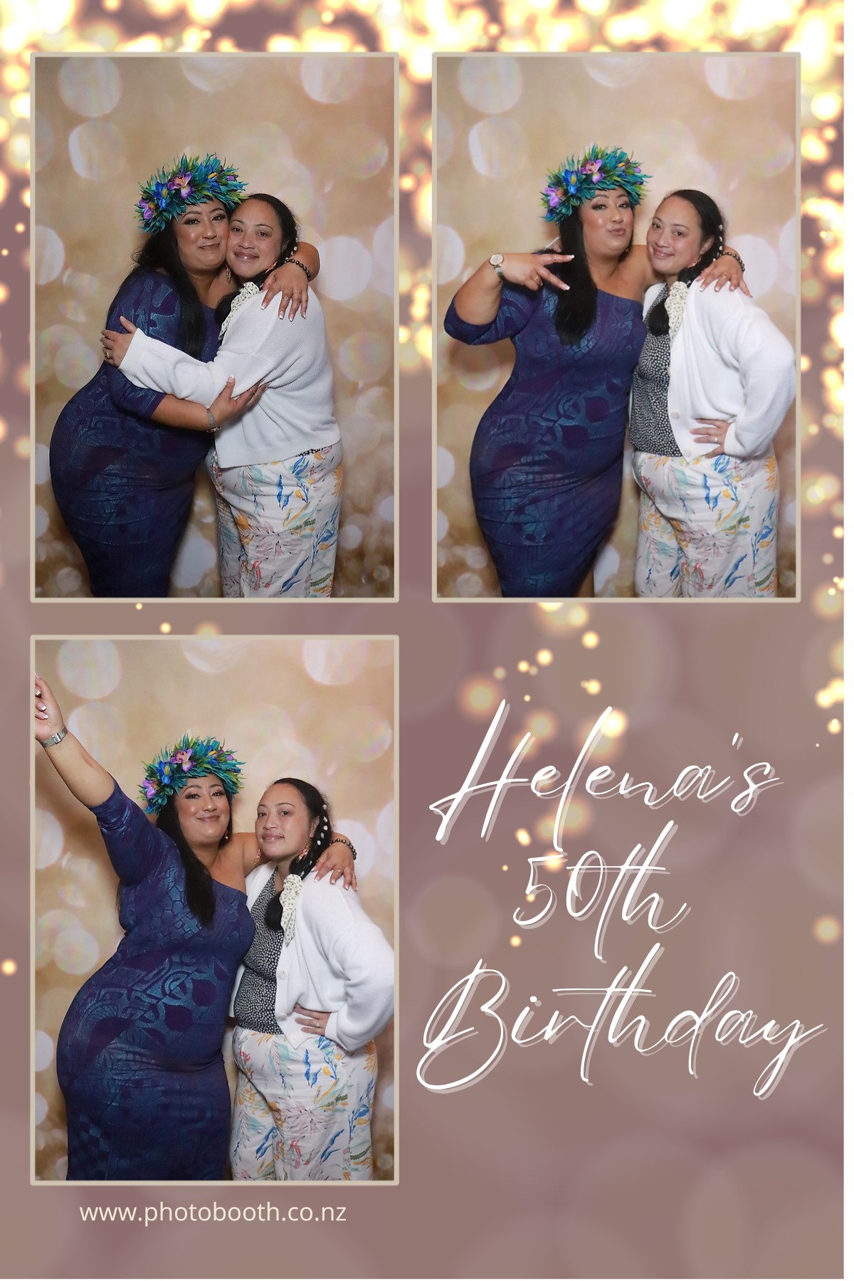 Helena's 50th | View more photos from the event at gallery.photobooth.co.nz/u/SelfieCentral/Helenas-50th