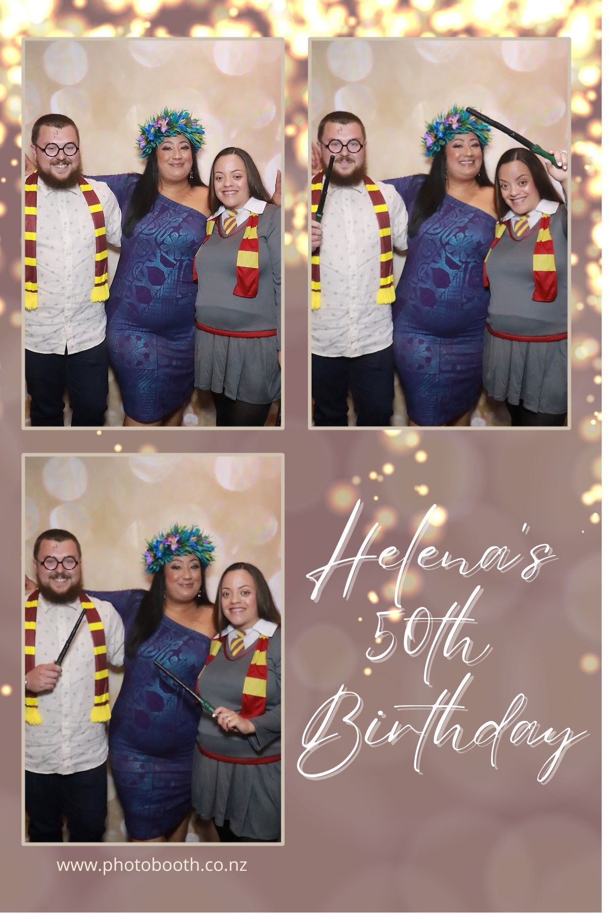 Helena's 50th | View more photos from the event at gallery.photobooth.co.nz/u/SelfieCentral/Helenas-50th