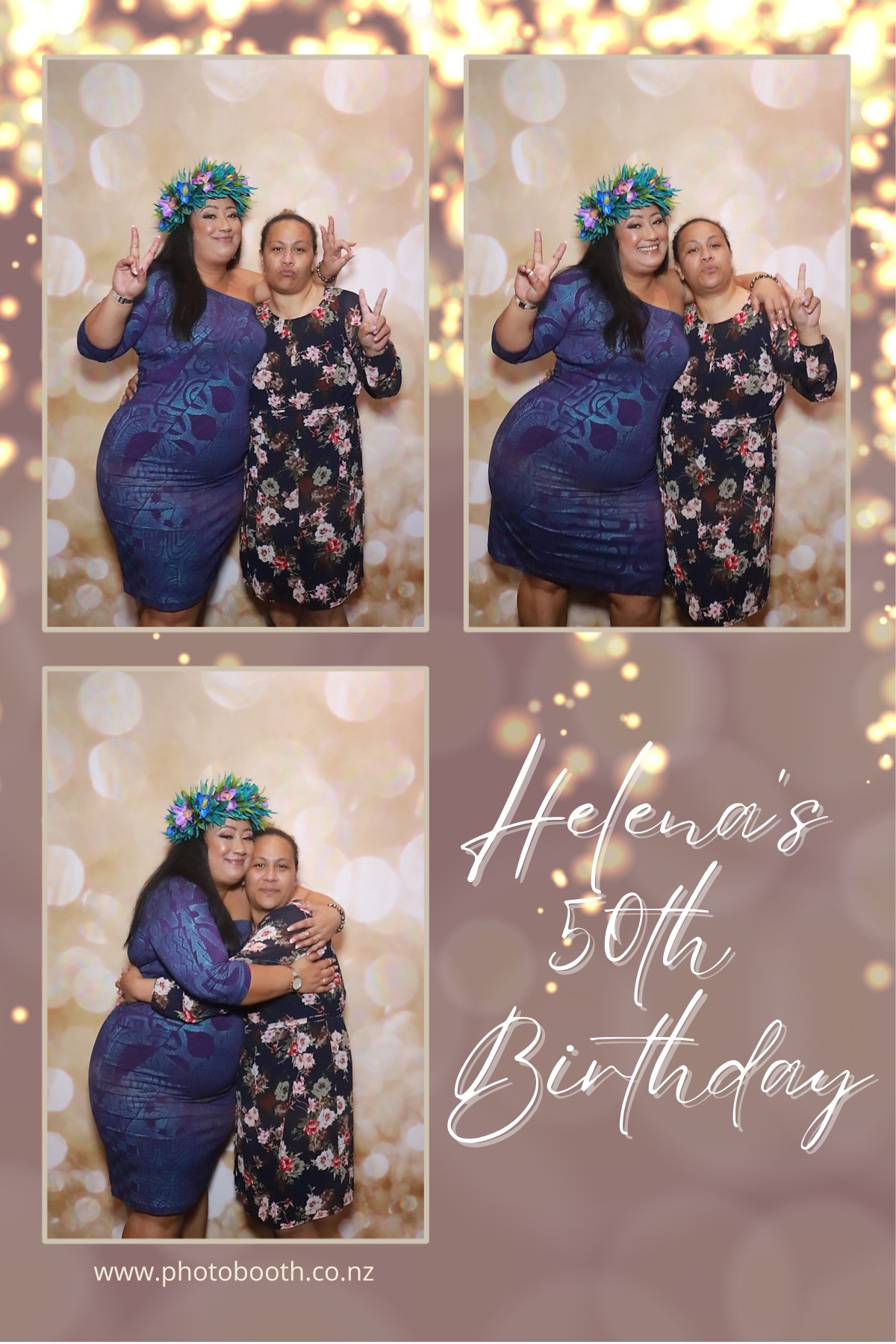 Helena's 50th | View more photos from the event at gallery.photobooth.co.nz/u/SelfieCentral/Helenas-50th