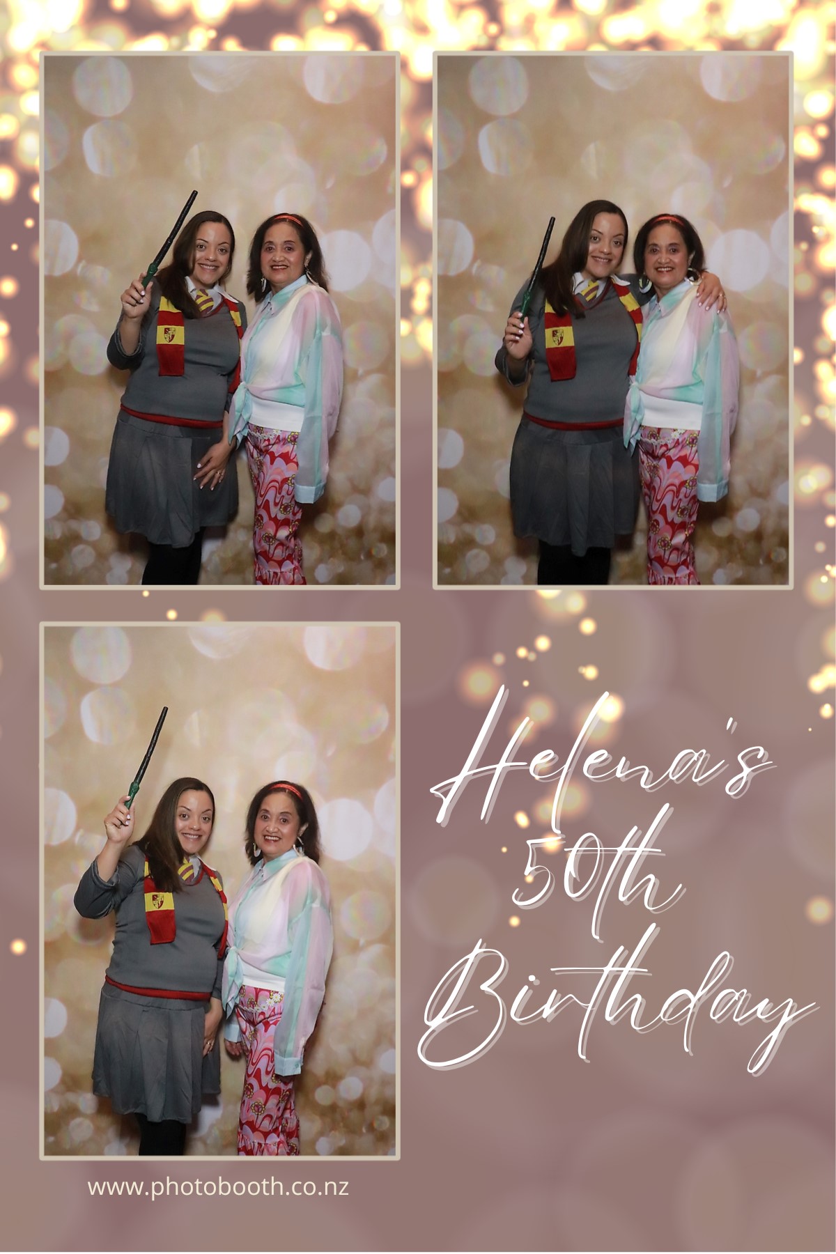 Helena's 50th | View more photos from the event at gallery.photobooth.co.nz/u/SelfieCentral/Helenas-50th