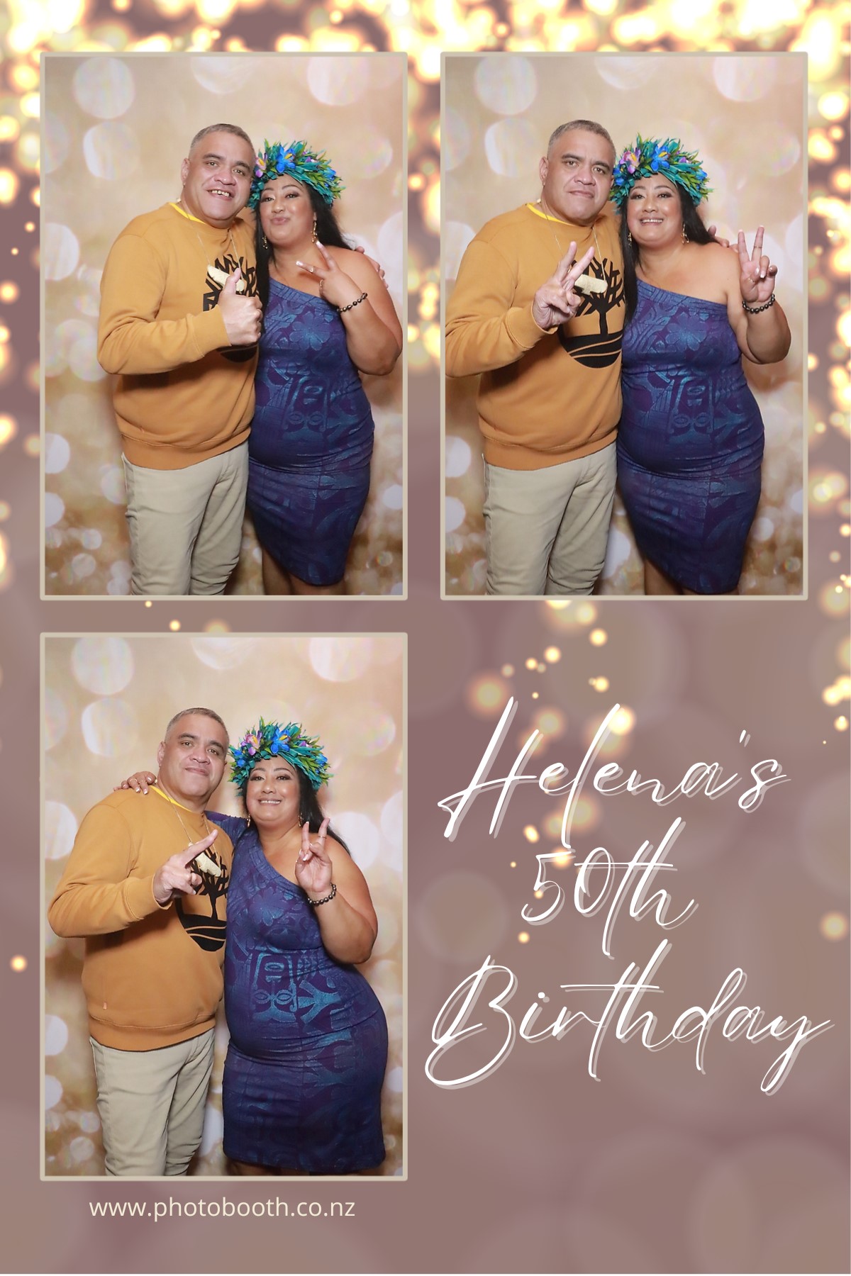 Helena's 50th | View more photos from the event at gallery.photobooth.co.nz/u/SelfieCentral/Helenas-50th