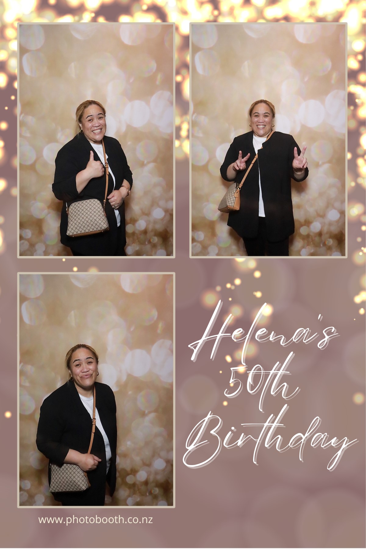 Helena's 50th | View more photos from the event at gallery.photobooth.co.nz/u/SelfieCentral/Helenas-50th