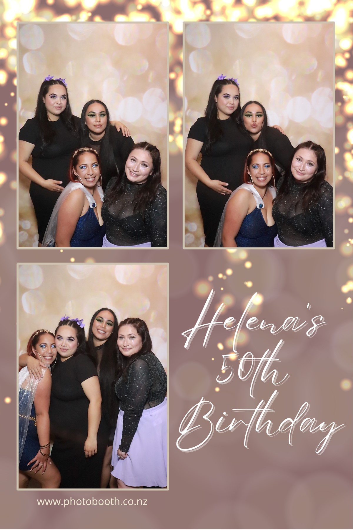 Helena's 50th | View more photos from the event at gallery.photobooth.co.nz/u/SelfieCentral/Helenas-50th