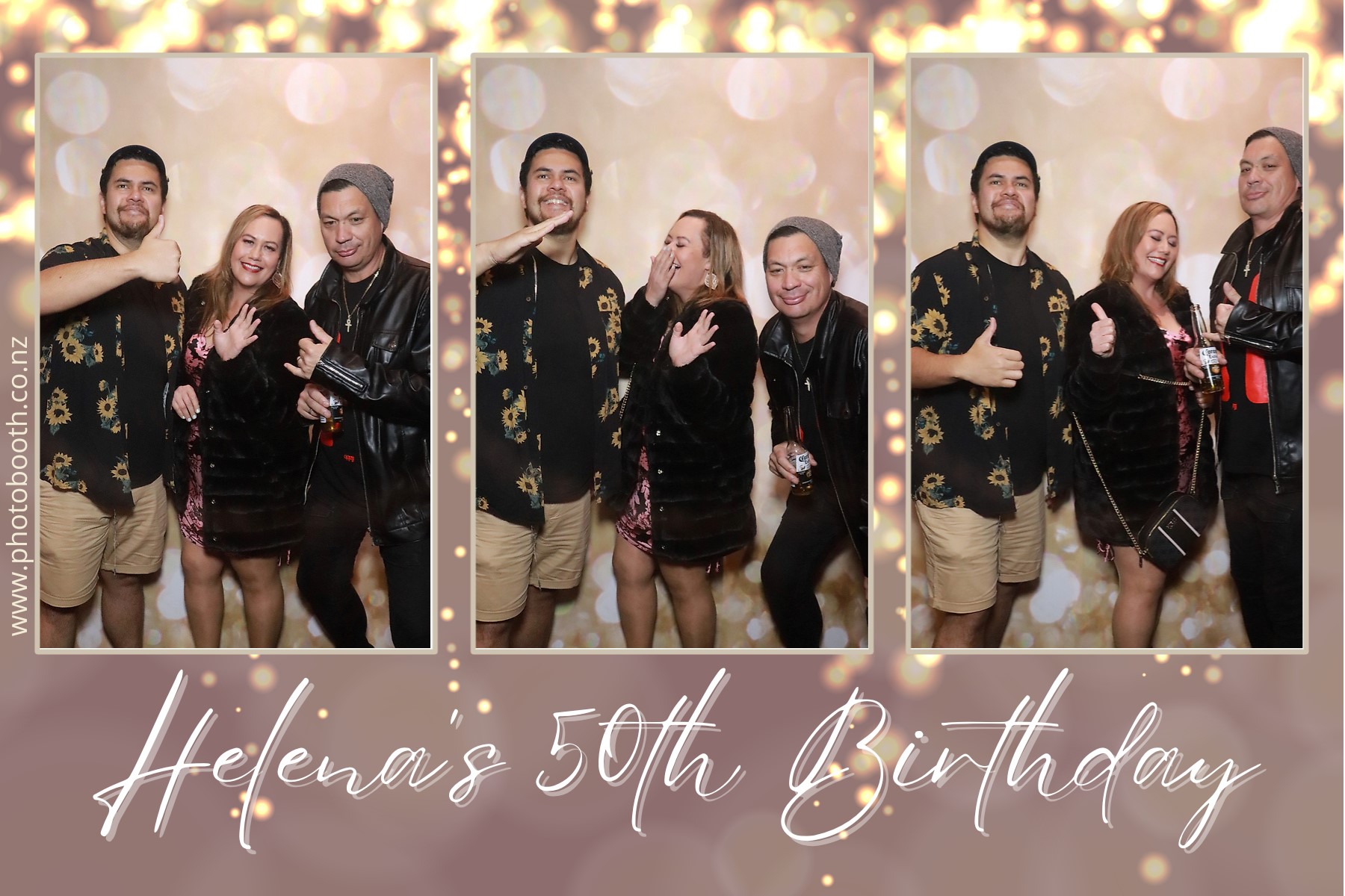 Helena's 50th | View more photos from the event at gallery.photobooth.co.nz/u/SelfieCentral/Helenas-50th