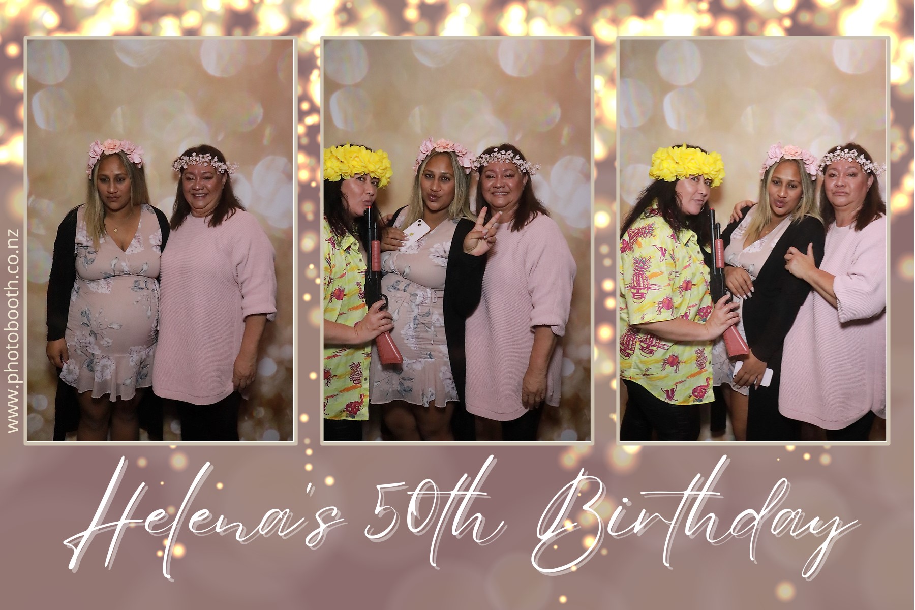 Helena's 50th | View more photos from the event at gallery.photobooth.co.nz/u/SelfieCentral/Helenas-50th