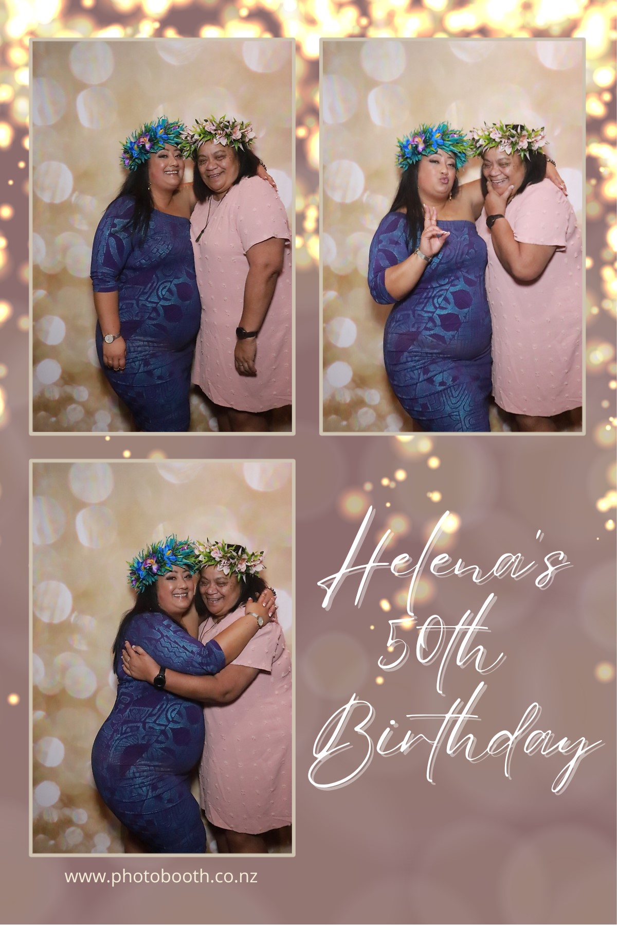 Helena's 50th | View more photos from the event at gallery.photobooth.co.nz/u/SelfieCentral/Helenas-50th
