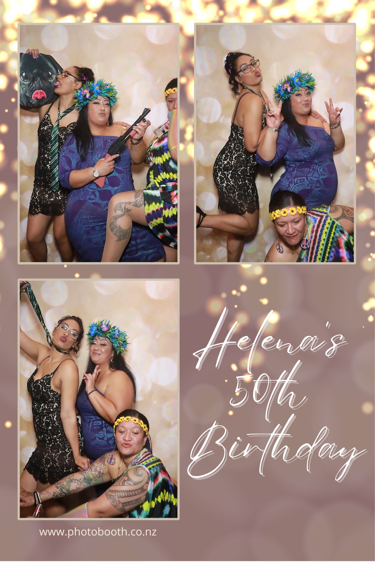 Helena's 50th | View more photos from the event at gallery.photobooth.co.nz/u/SelfieCentral/Helenas-50th