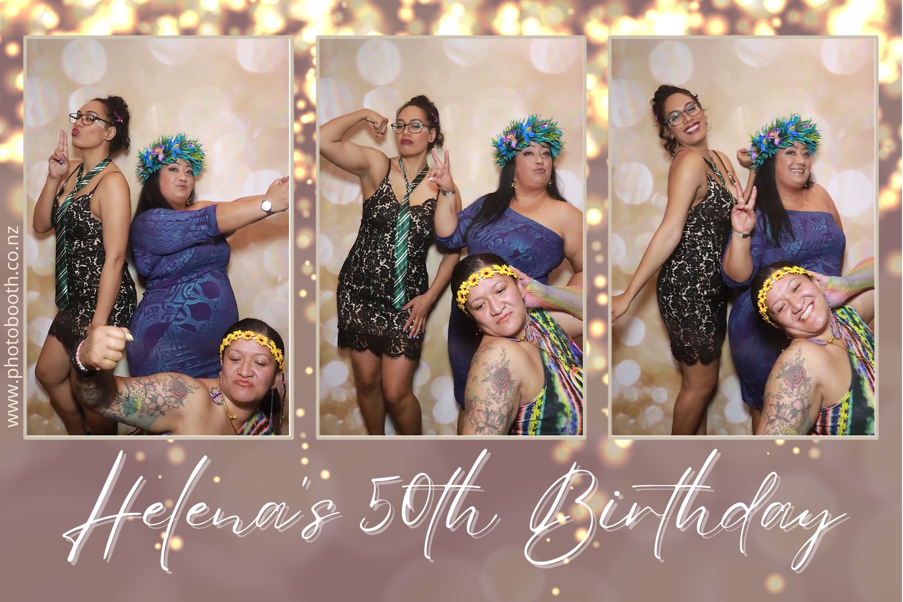 Helena's 50th | View more photos from the event at gallery.photobooth.co.nz/u/SelfieCentral/Helenas-50th