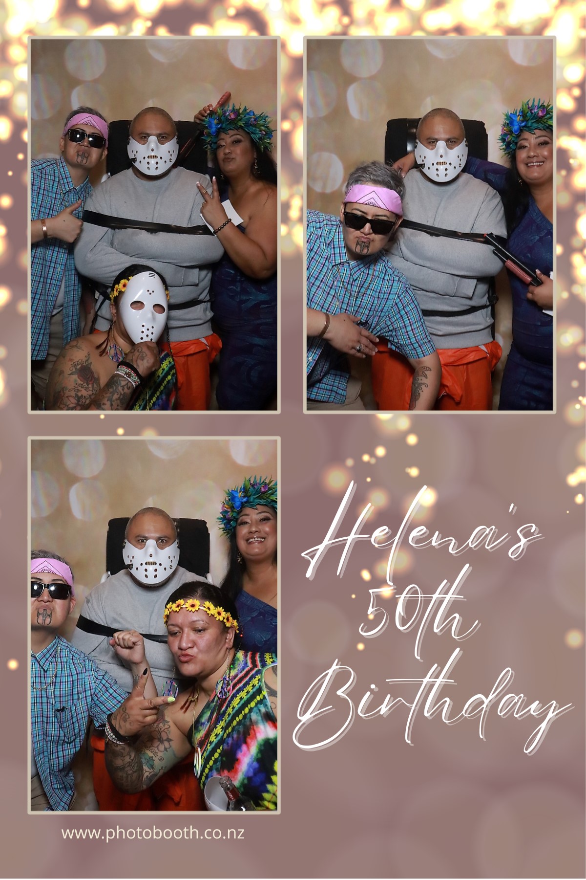 Helena's 50th | View more photos from the event at gallery.photobooth.co.nz/u/SelfieCentral/Helenas-50th