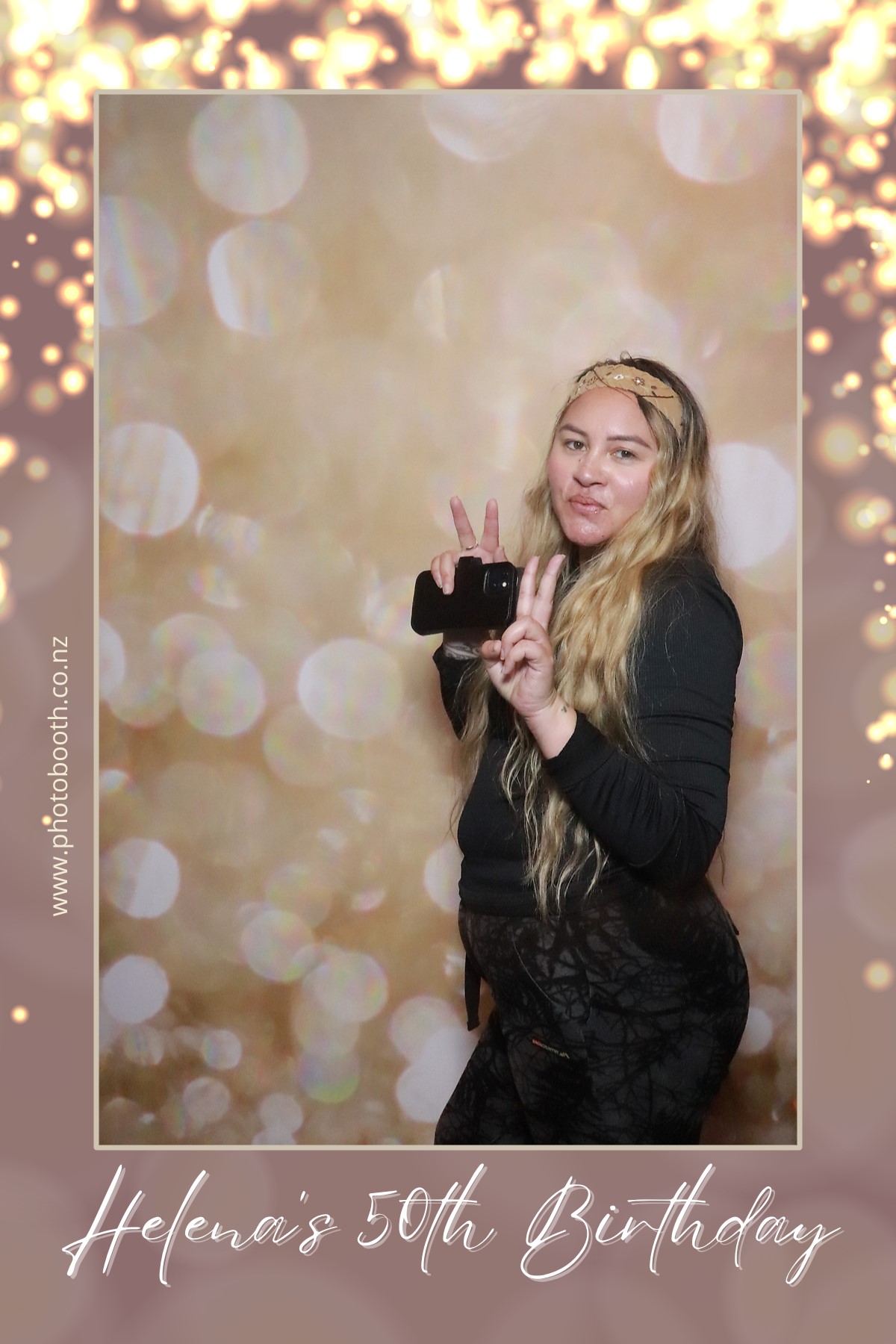 Helena's 50th | View more photos from the event at gallery.photobooth.co.nz/u/SelfieCentral/Helenas-50th