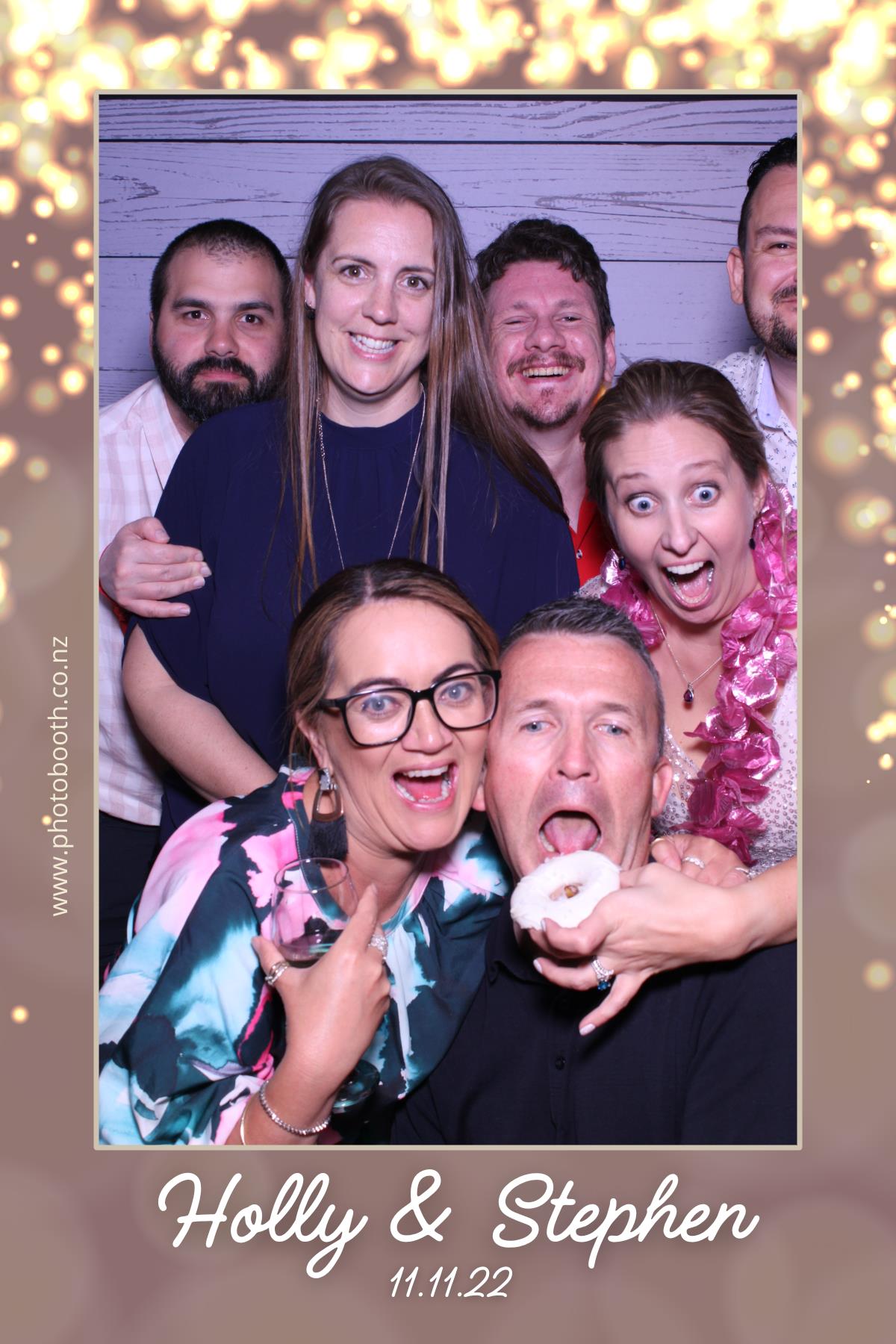 Holly & Stephen's Wedding | View more photos from the event at gallery.photobooth.co.nz/u/SelfieCentral/Holly-Stephens-Wedding