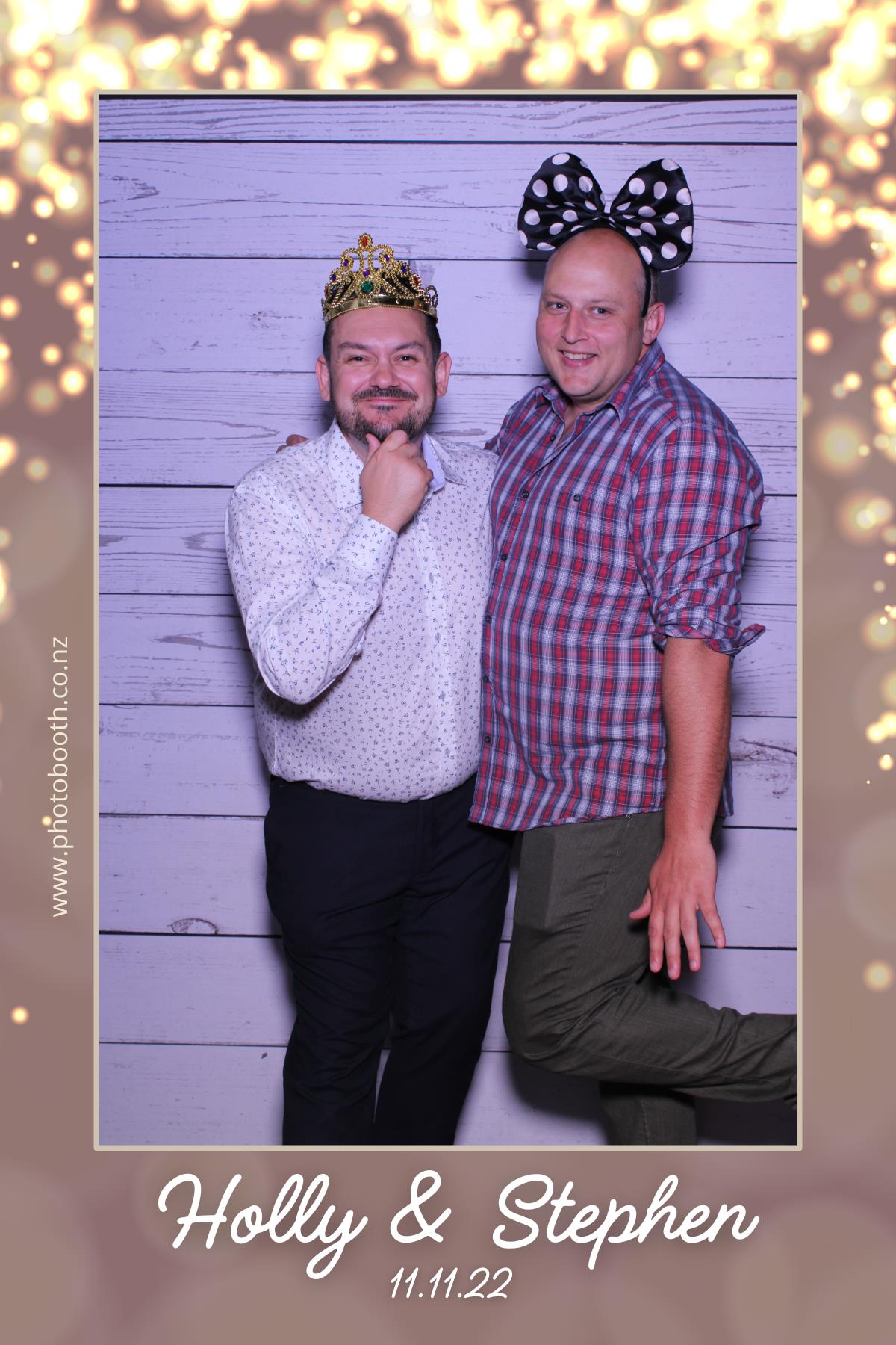Holly & Stephen's Wedding | View more photos from the event at gallery.photobooth.co.nz/u/SelfieCentral/Holly-Stephens-Wedding