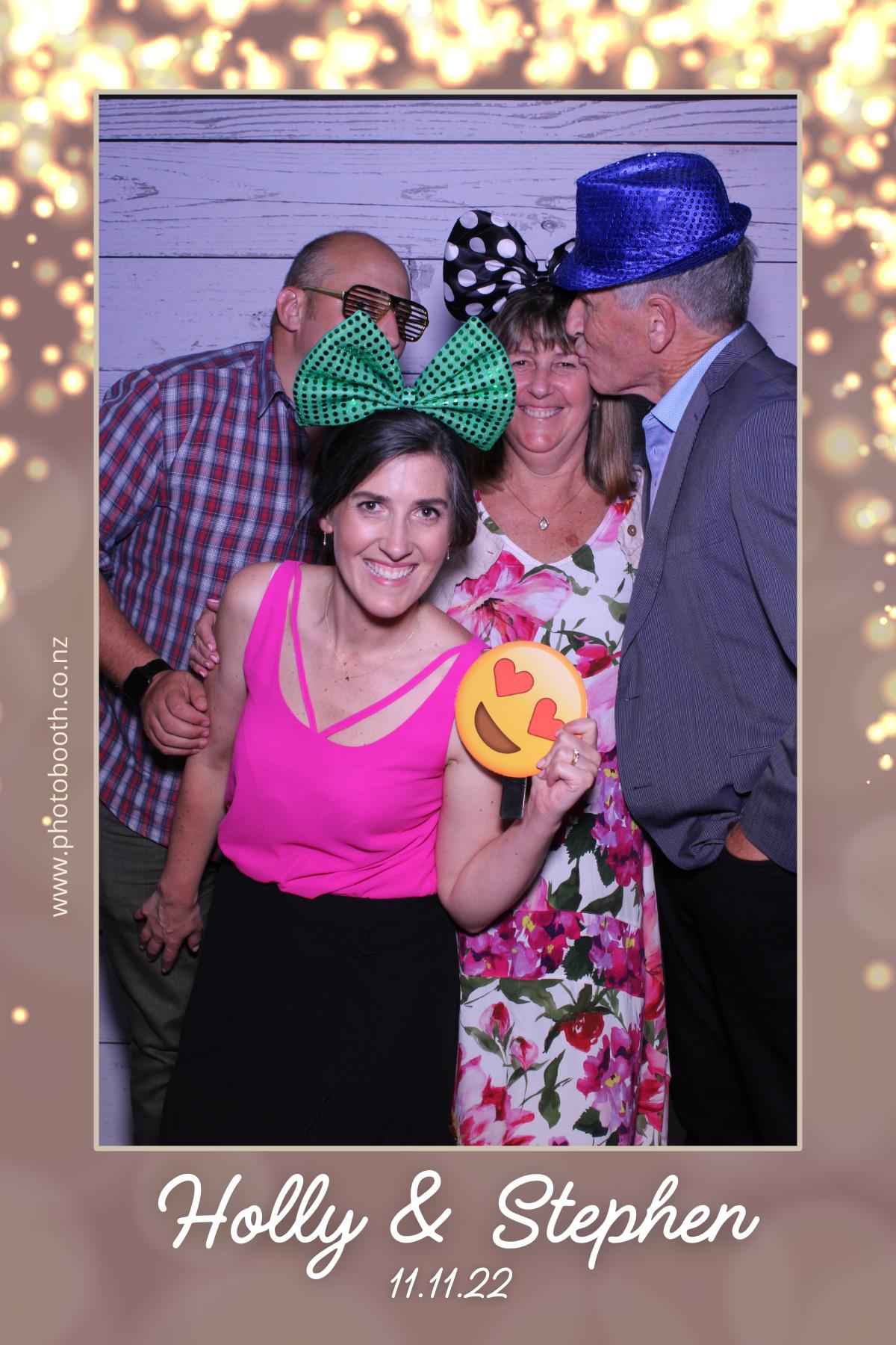 Holly & Stephen's Wedding | View more photos from the event at gallery.photobooth.co.nz/u/SelfieCentral/Holly-Stephens-Wedding