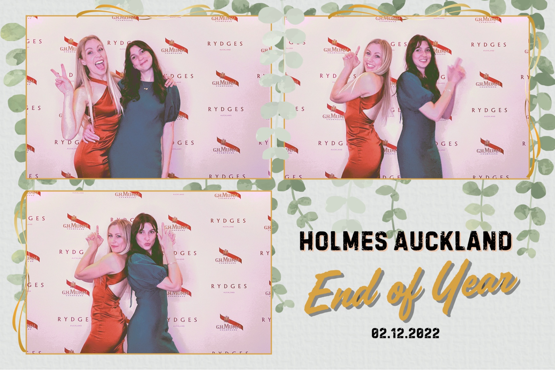 Holmes NZ Christmas Party | View more photos from the event at gallery.photobooth.co.nz/u/SelfieCentral/Holmes-NZ-Christmas-Party