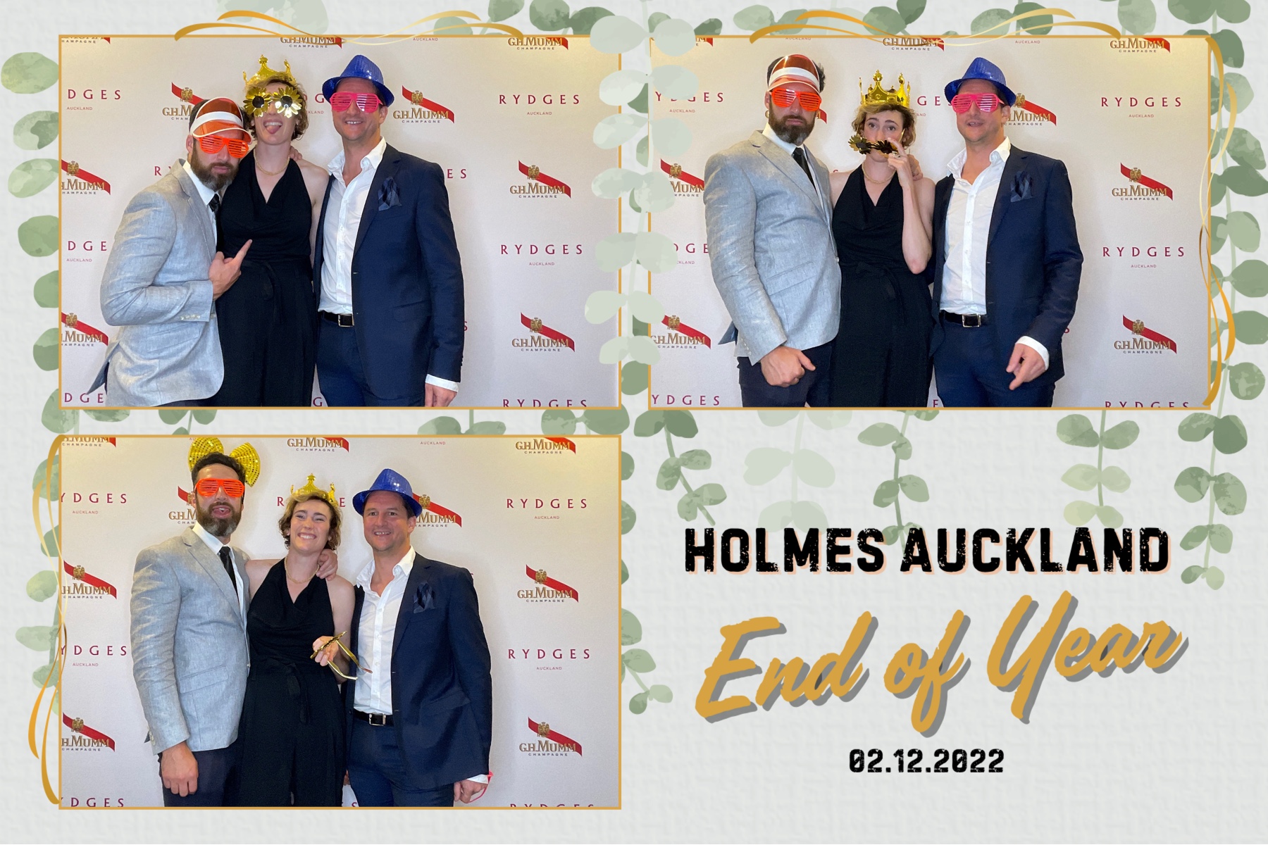 Holmes NZ Christmas Party | View more photos from the event at gallery.photobooth.co.nz/u/SelfieCentral/Holmes-NZ-Christmas-Party
