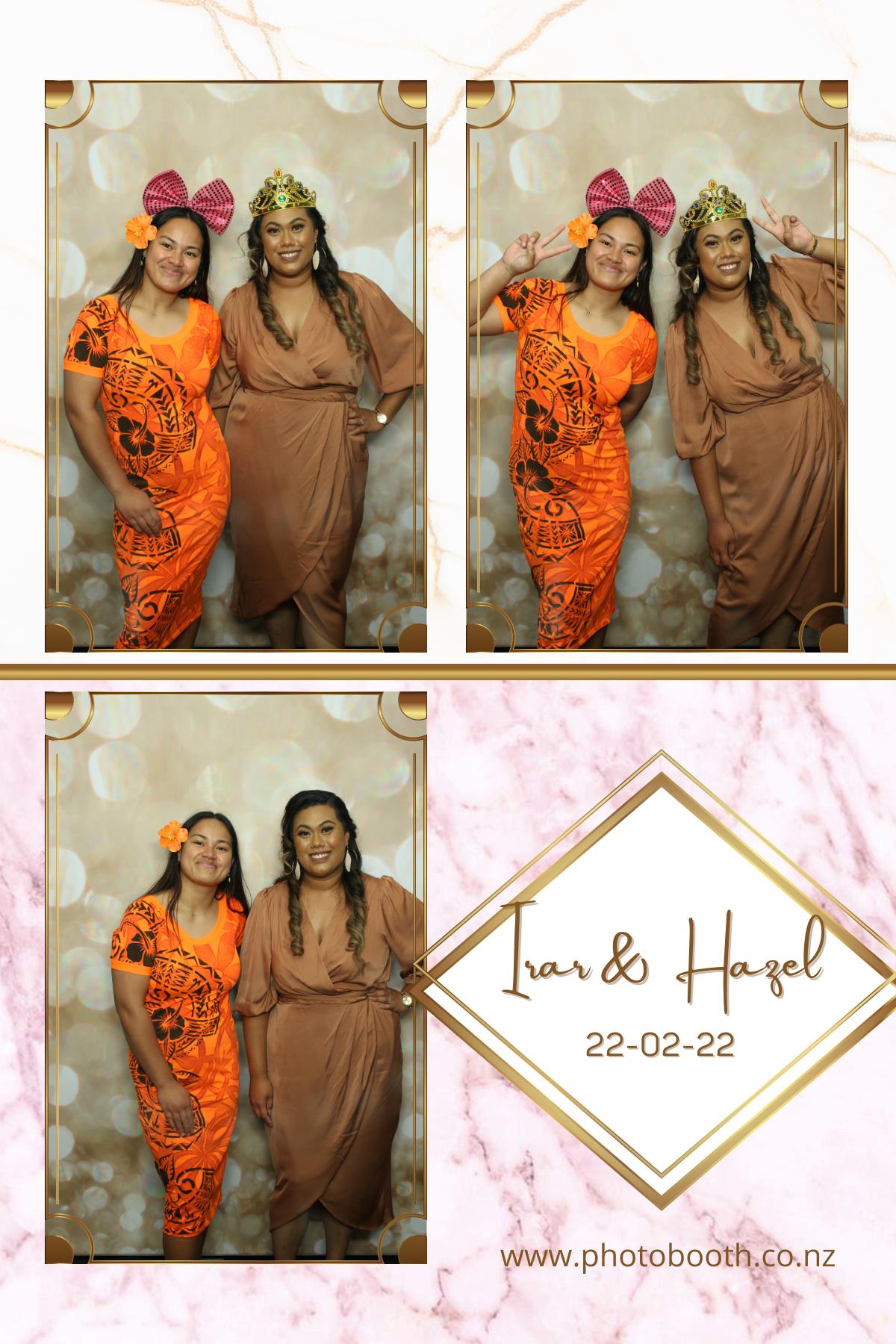 Irar & Hazel's Wedding | View more photos from the event at gallery.photobooth.co.nz/u/SelfieCentral/Irar-Hazels-Wedding