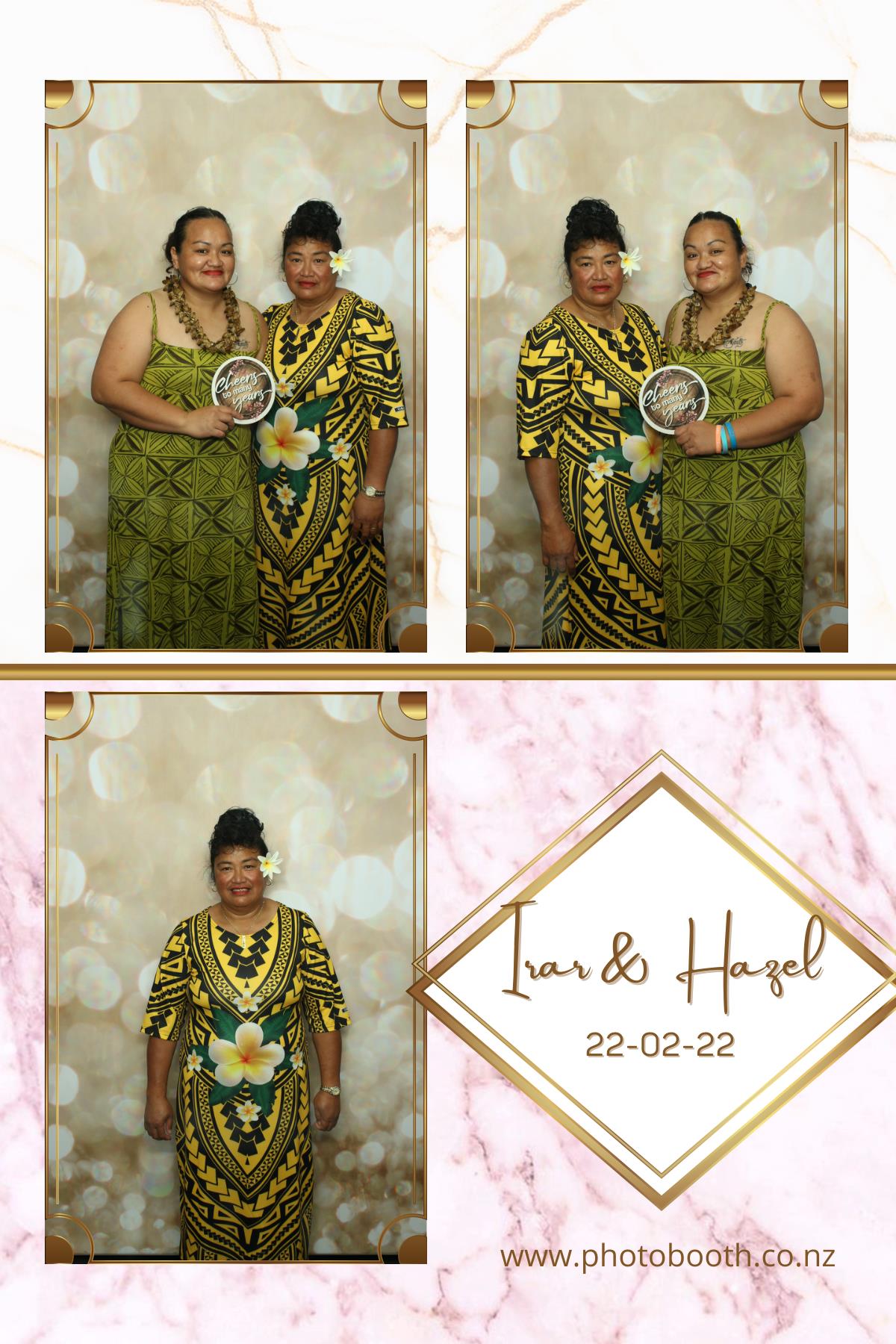 Irar & Hazel's Wedding | View more photos from the event at gallery.photobooth.co.nz/u/SelfieCentral/Irar-Hazels-Wedding