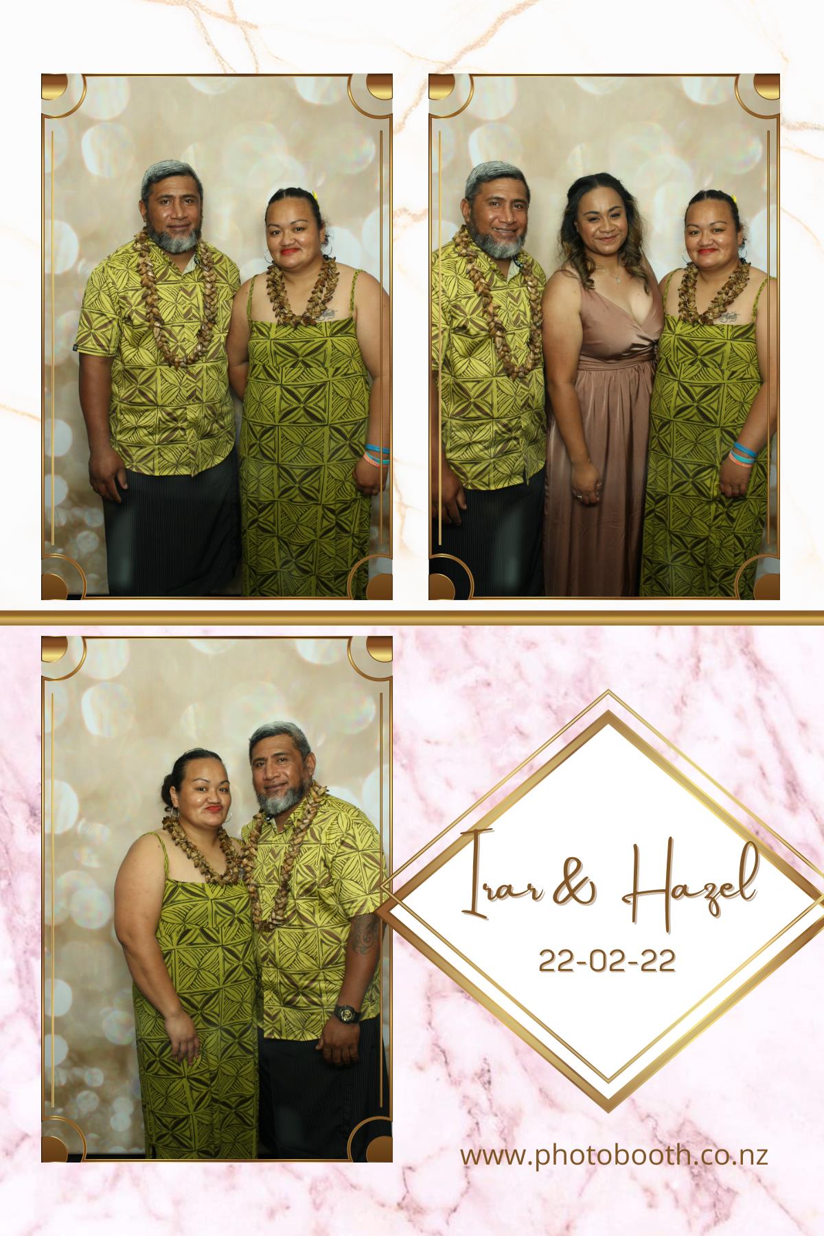Irar & Hazel's Wedding | View more photos from the event at gallery.photobooth.co.nz/u/SelfieCentral/Irar-Hazels-Wedding