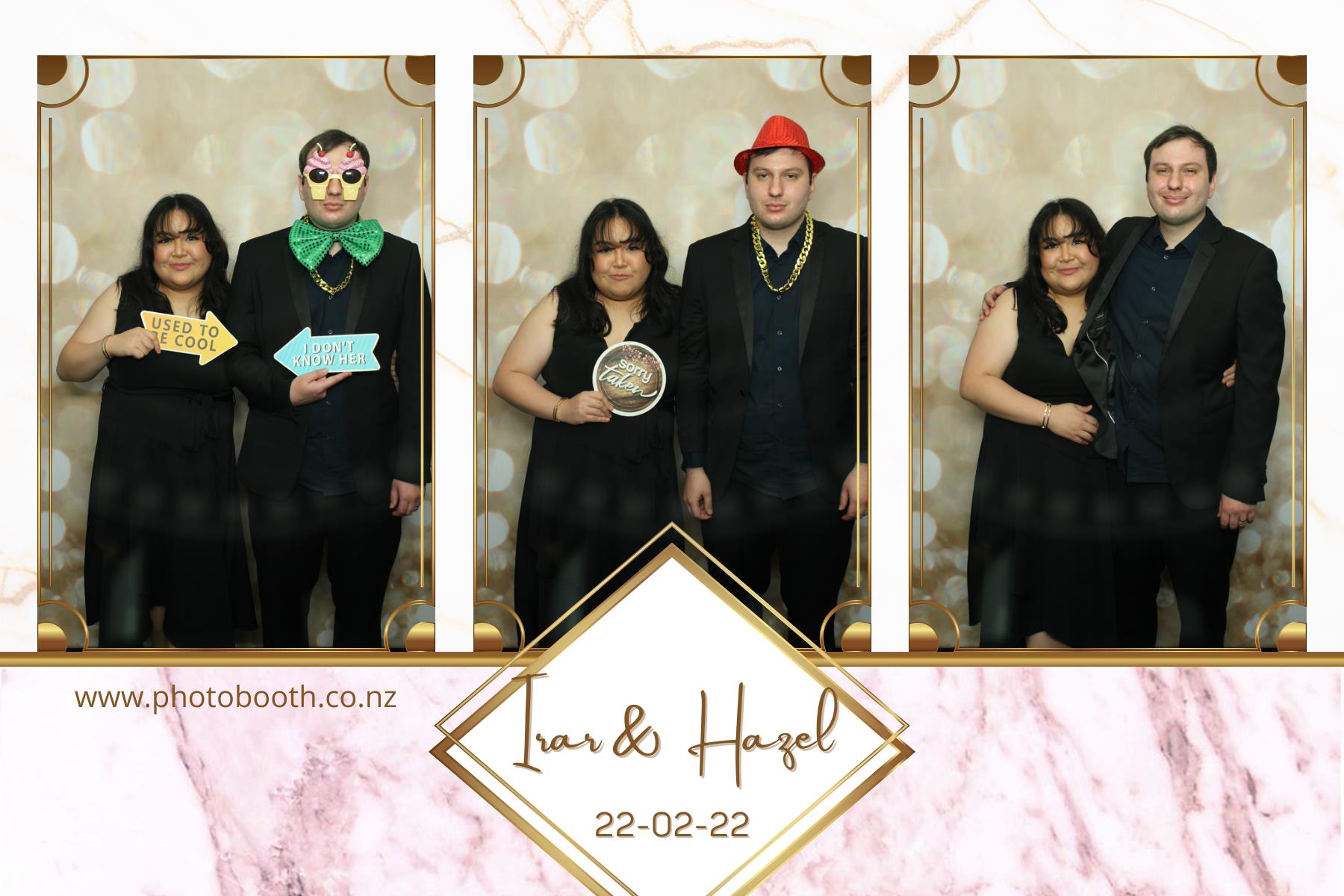Irar & Hazel's Wedding | View more photos from the event at gallery.photobooth.co.nz/u/SelfieCentral/Irar-Hazels-Wedding