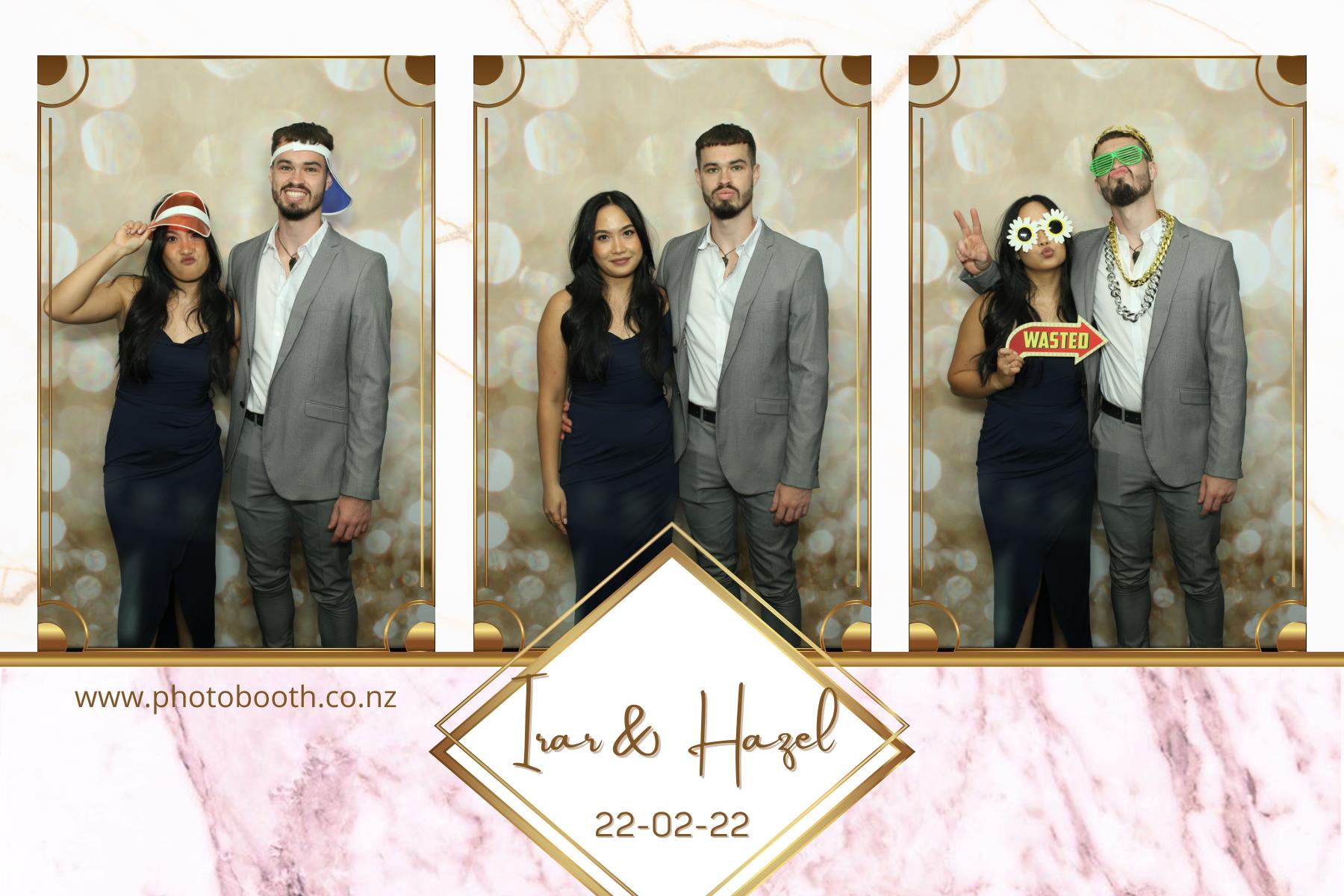 Irar & Hazel's Wedding | View more photos from the event at gallery.photobooth.co.nz/u/SelfieCentral/Irar-Hazels-Wedding