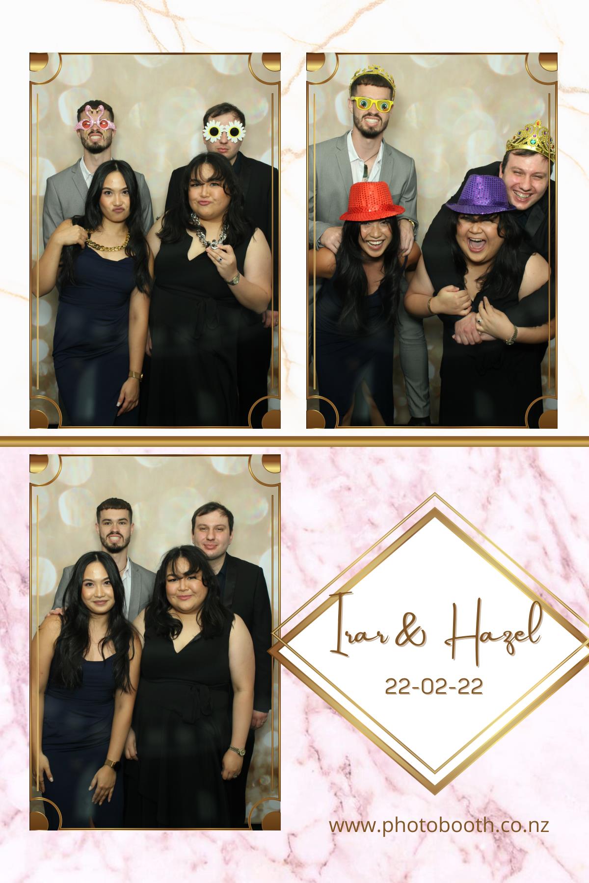 Irar & Hazel's Wedding | View more photos from the event at gallery.photobooth.co.nz/u/SelfieCentral/Irar-Hazels-Wedding