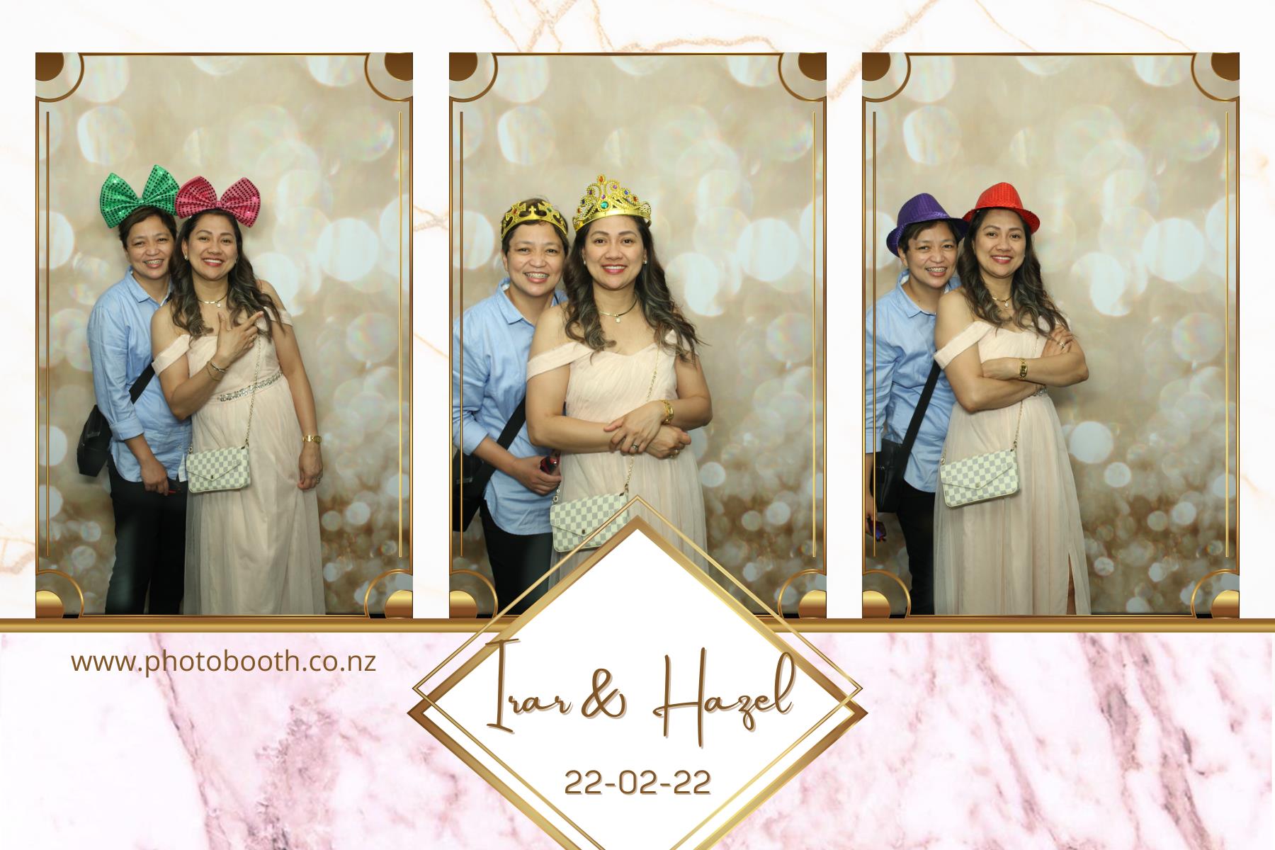 Irar & Hazel's Wedding | View more photos from the event at gallery.photobooth.co.nz/u/SelfieCentral/Irar-Hazels-Wedding